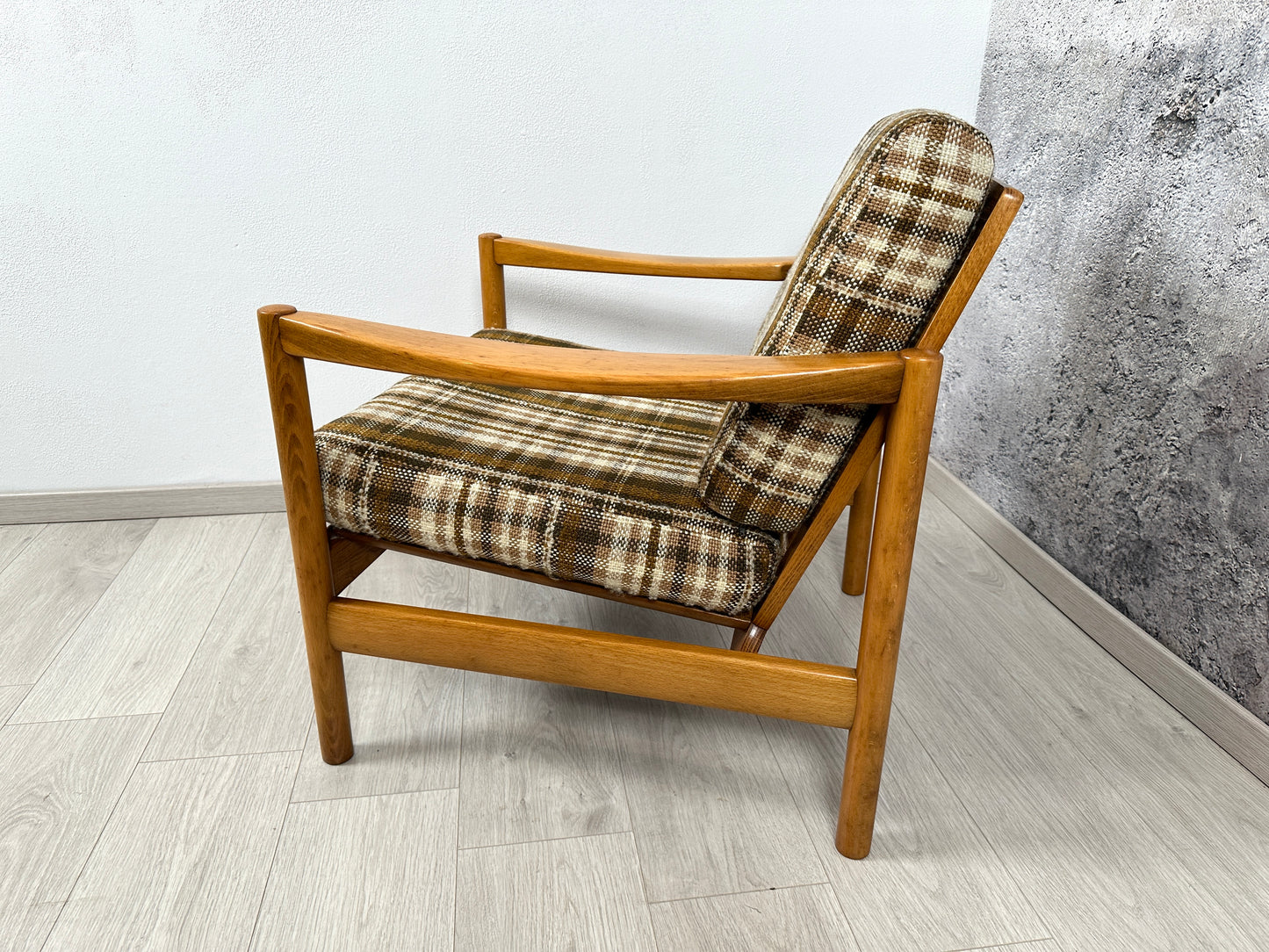 (2 von 2) Armlehnensessel / Easy Chair Knoll Antimott, 1960er