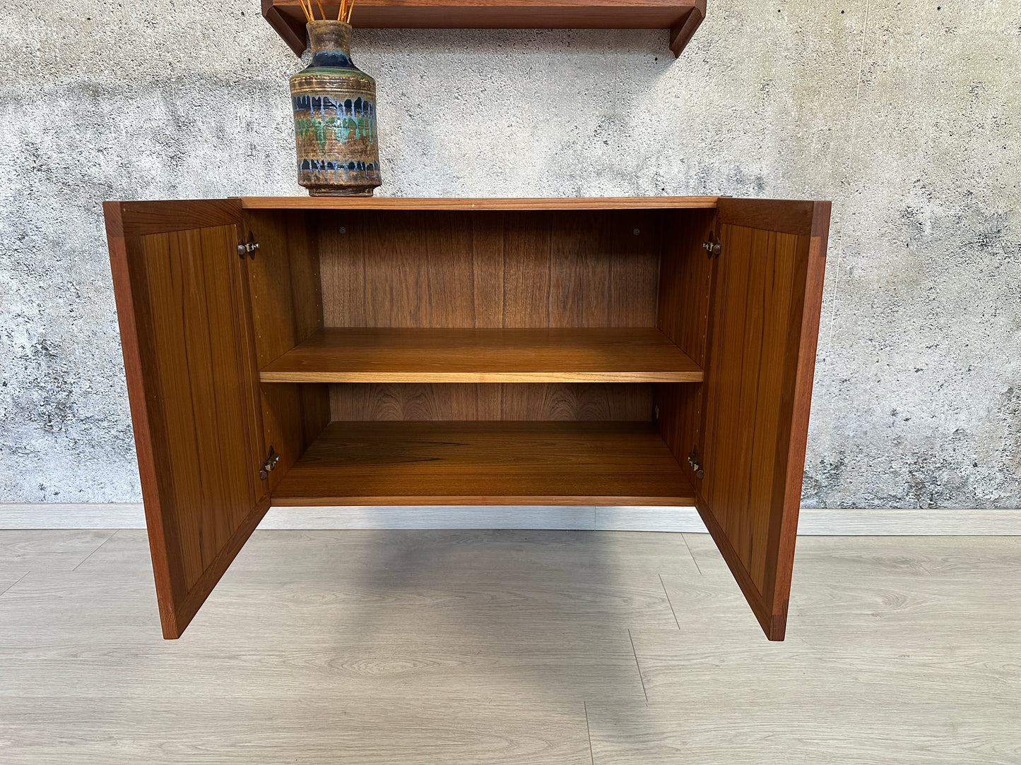 MidCentury Teak Regal / Regalsystem, 60er 70er
