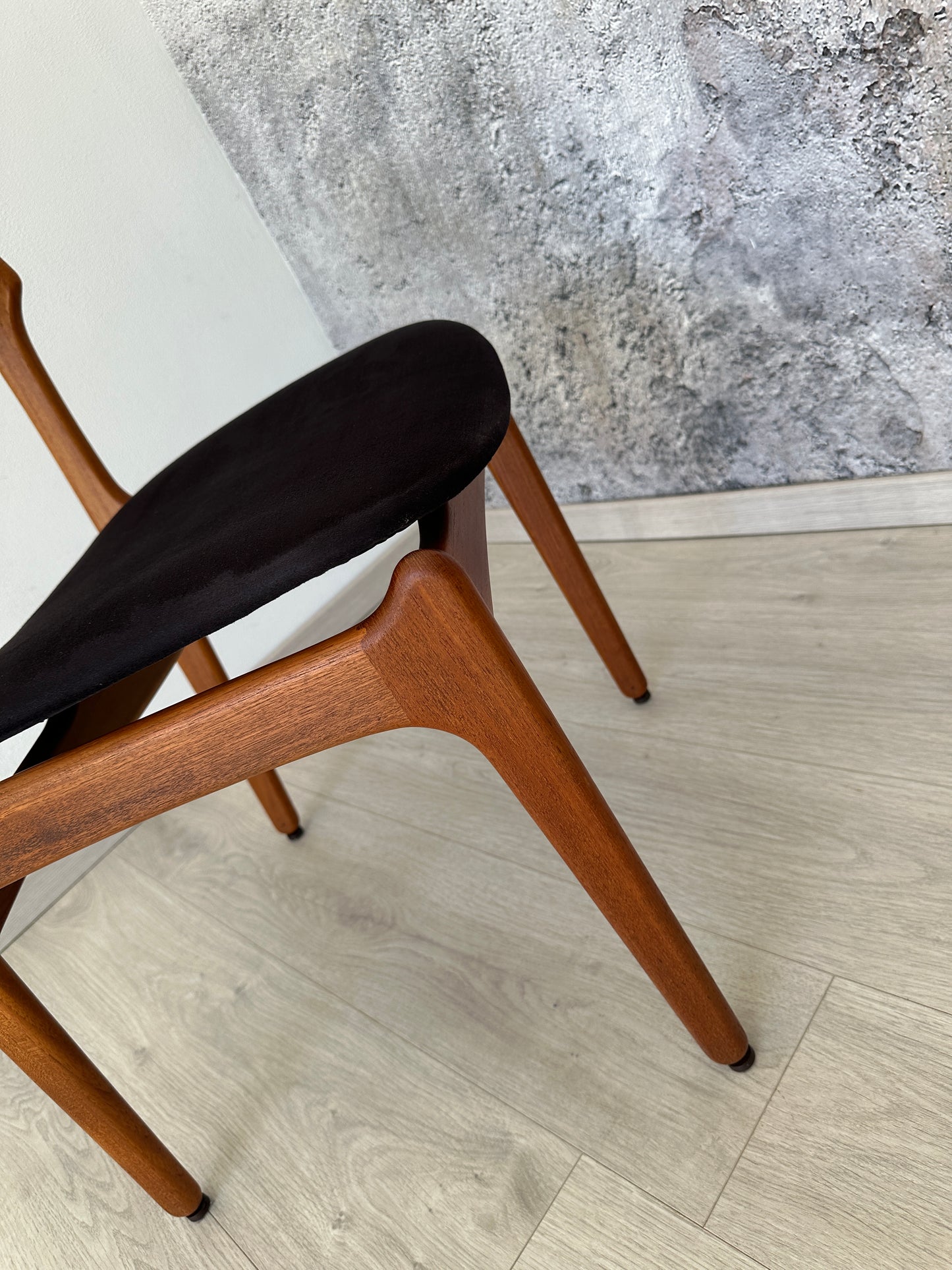 Dänischer Teak Esszimmer-Stuhl O.D. Møbler, 60er 70er