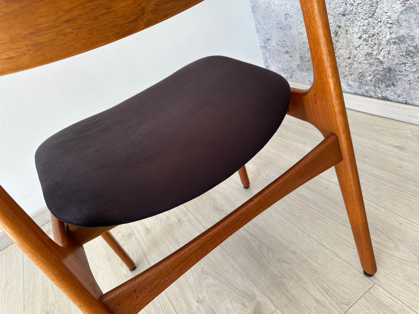 Dänischer Teak Esszimmer-Stuhl O.D. Møbler, 60er 70er