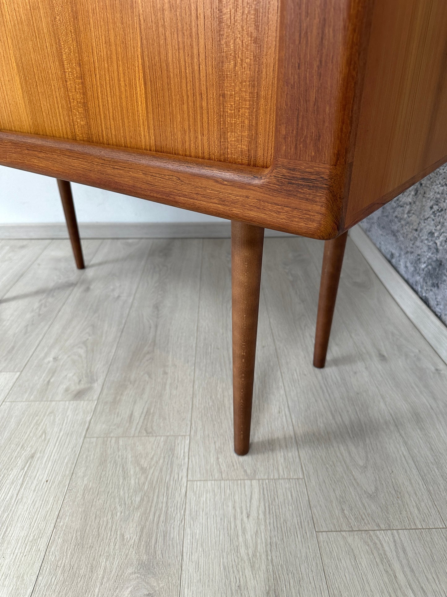 Dänisches Teak Highboard Dyrlund 120cm, 1980er