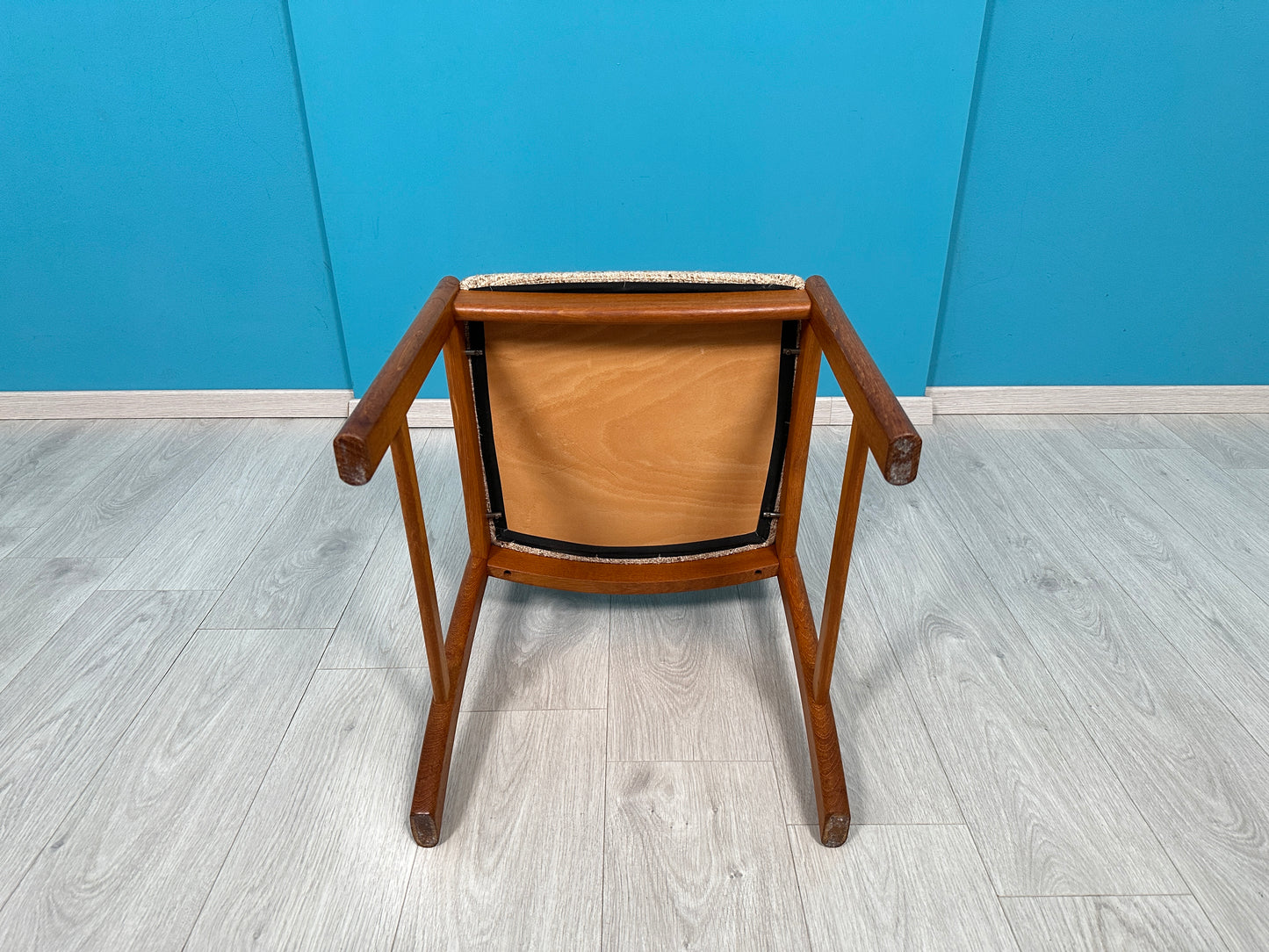 4er Set Dänische Teak Esszimmer-Stühle J. Andersen für Uldum, 60er 70er