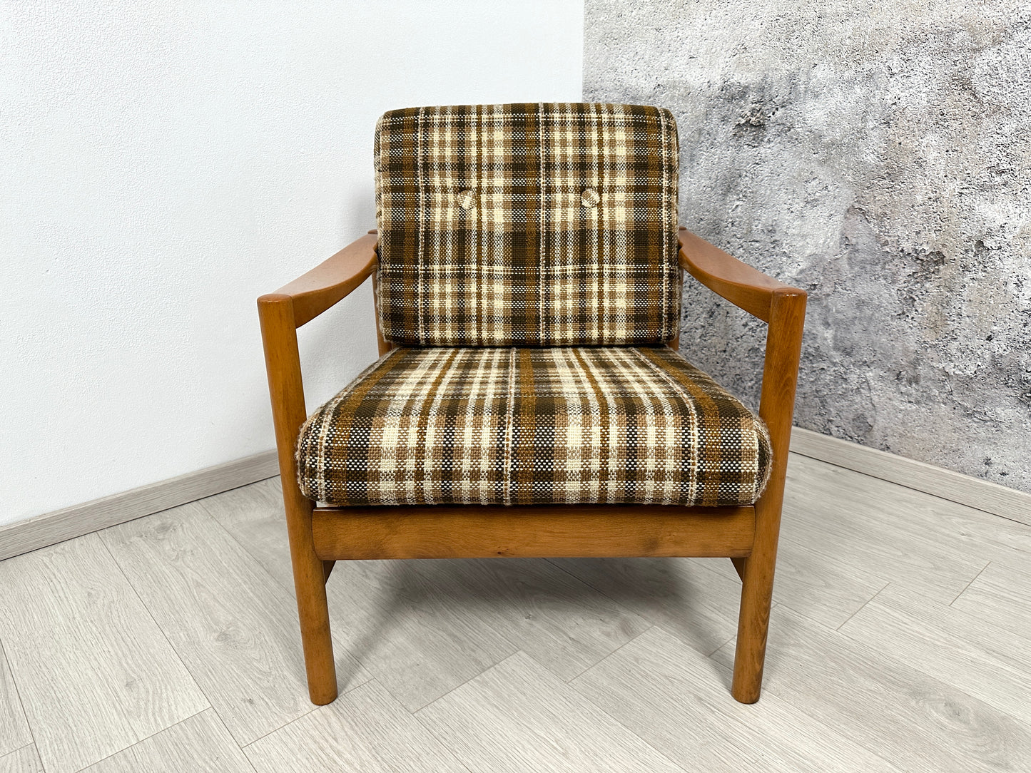 (1 von 2) Armlehnensessel / Easy Chair Knoll Antimott, 1960er