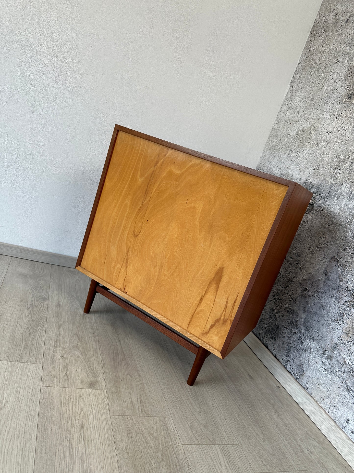 Teak Kommode / Dresser mit 4 Schubladen, 1960er 1970er