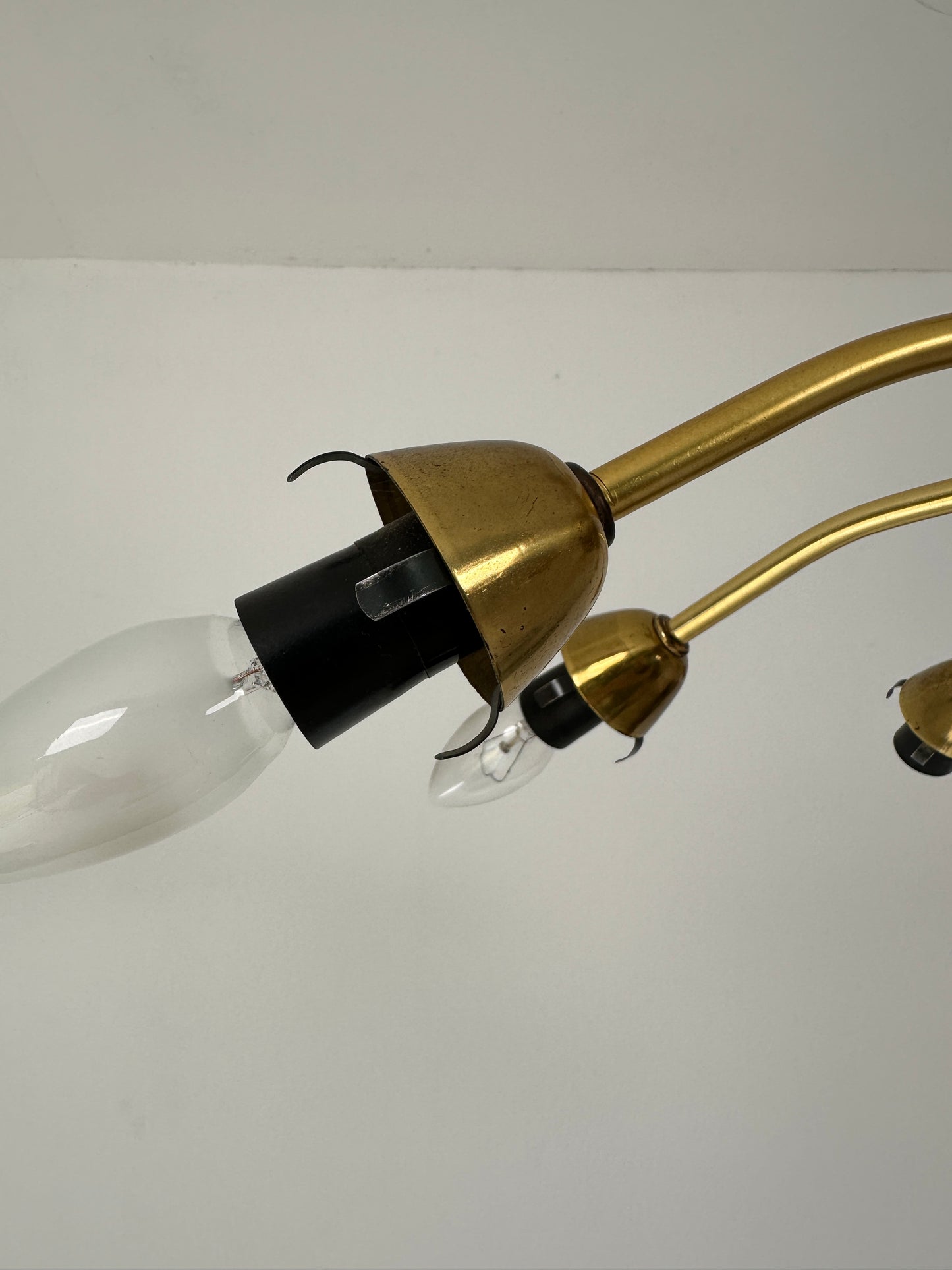 DDR Kronleuchter / Deckenleuchte / Lampe 12-flammig