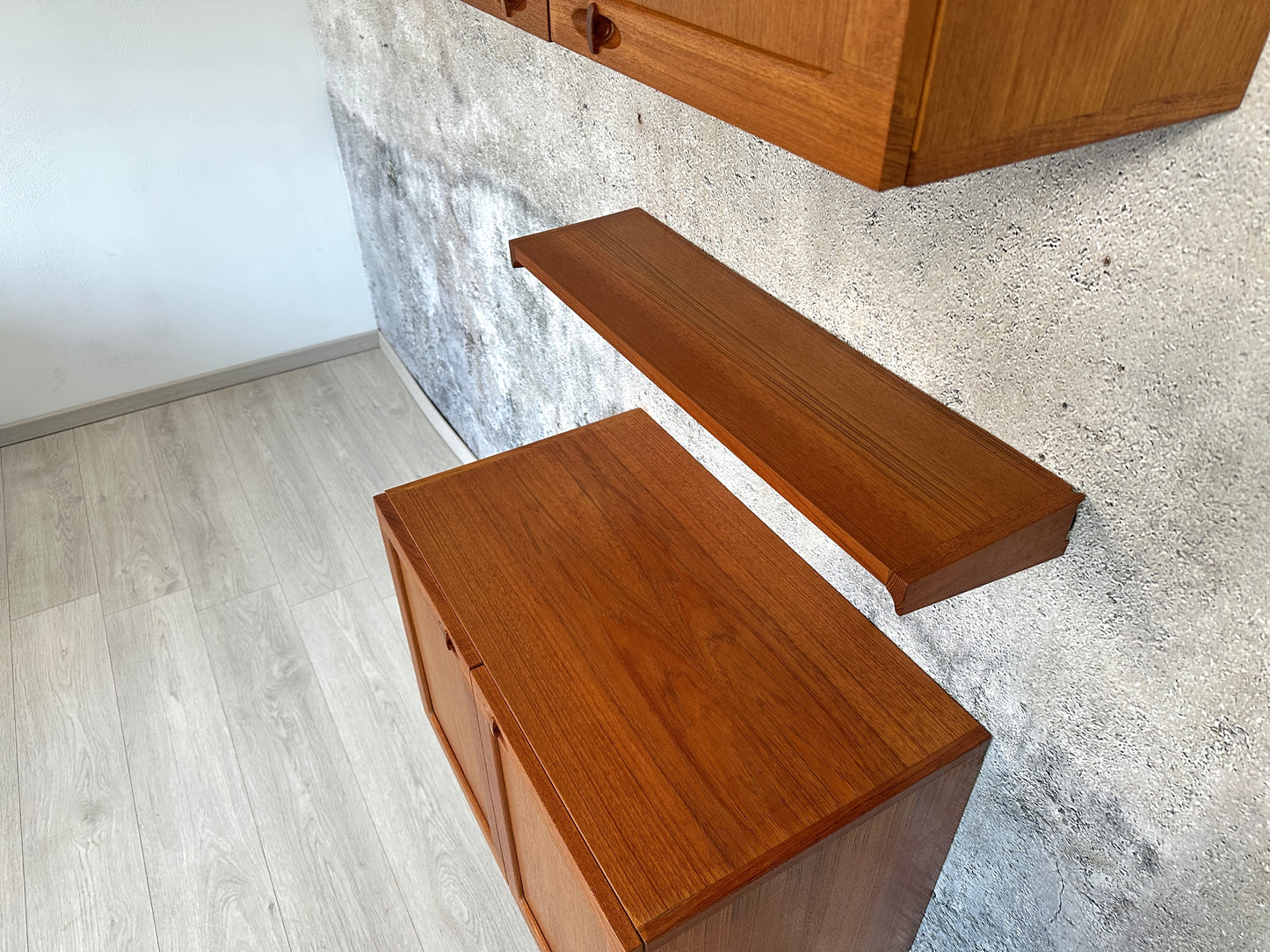 MidCentury Teak Regal / Regalsystem, 60er 70er