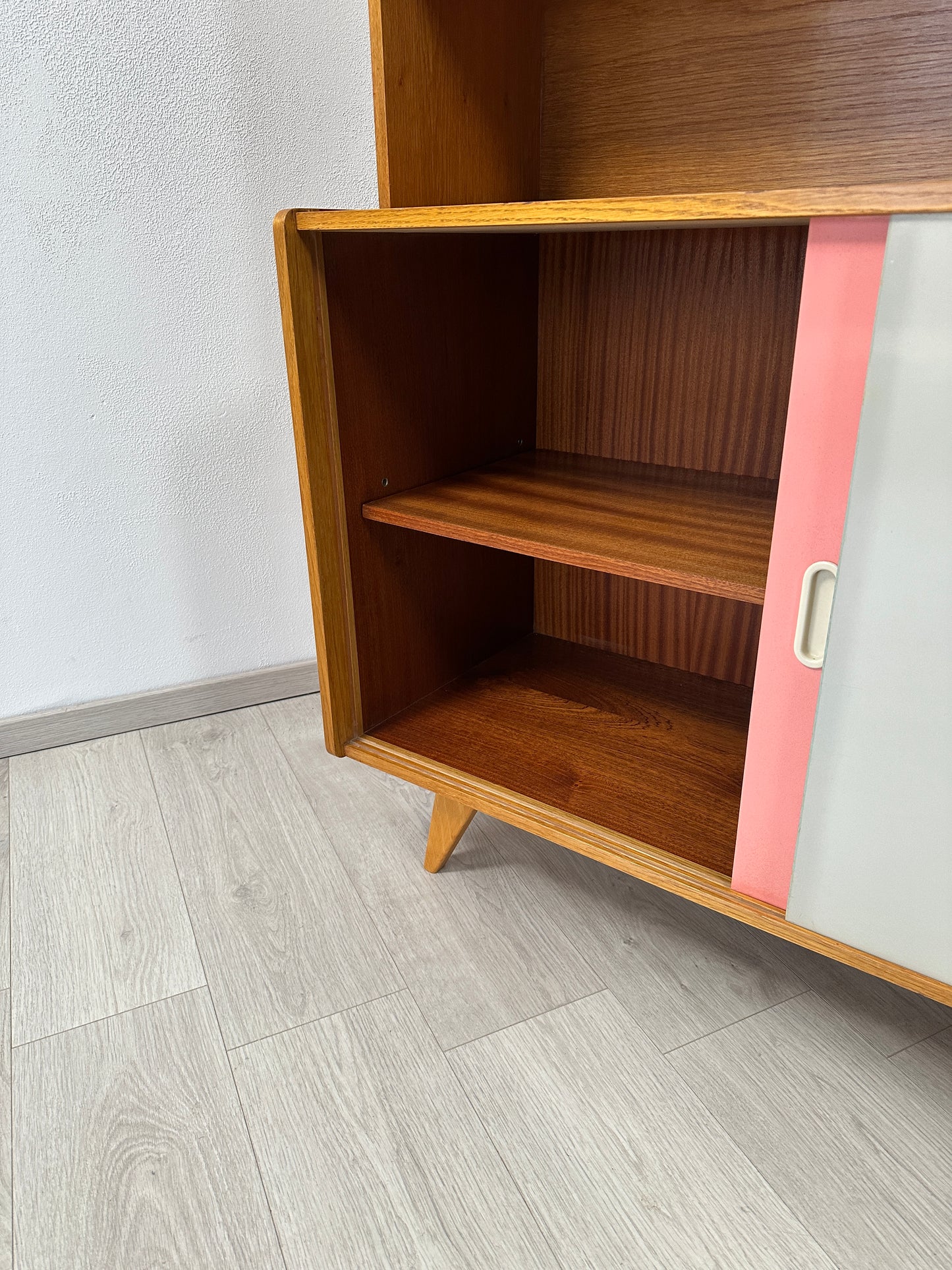 Kommode / Sideboard / Anrichte U-452 mit Barschrank by Jiří Jiroutek für Interier Praha, 1960er