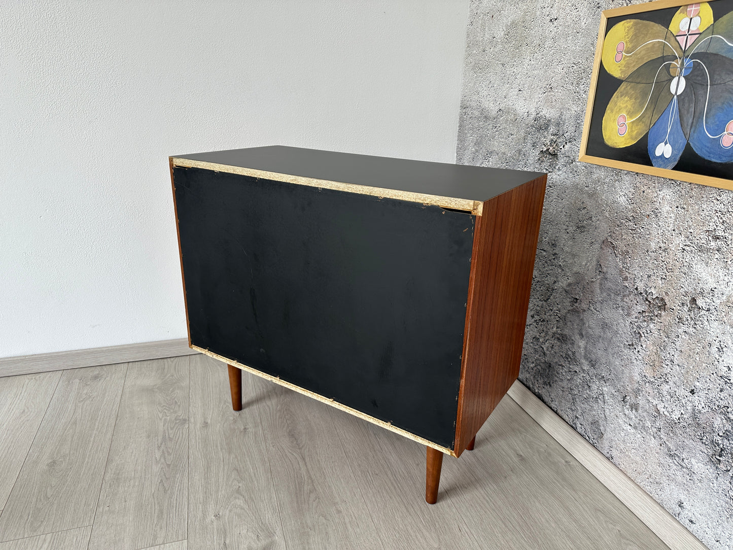 Teak Kommode / Sideboard by Cadovius mit Schiebetüren, 1960er