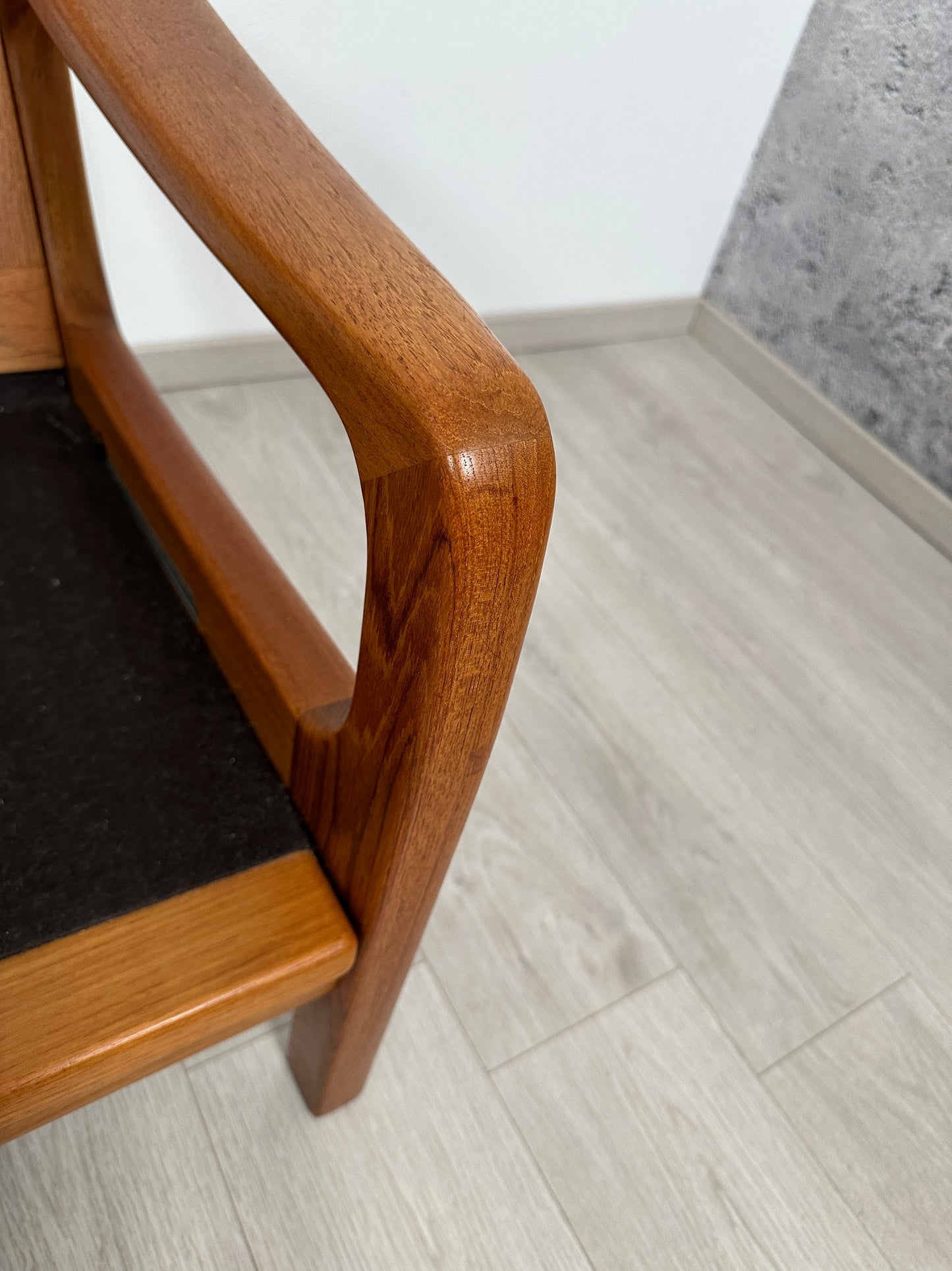 Dänisches 3-Sitzer Teak Sofa / Couch Juul Kristensen, 60er