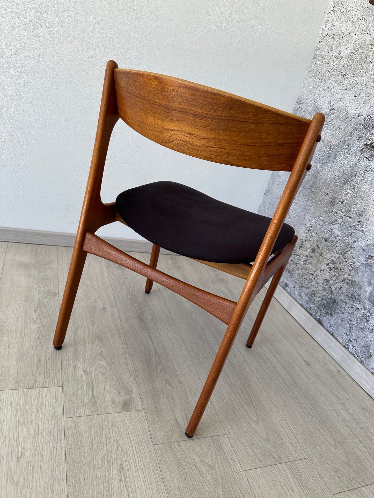 Dänischer Teak Esszimmer-Stuhl O.D. Møbler, 60er 70er