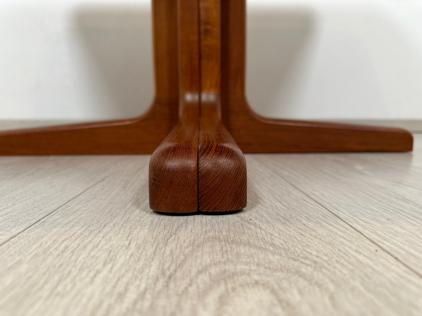 Ausziehbarer Teak Esstisch bis 219cm im Danish Design, 1980er