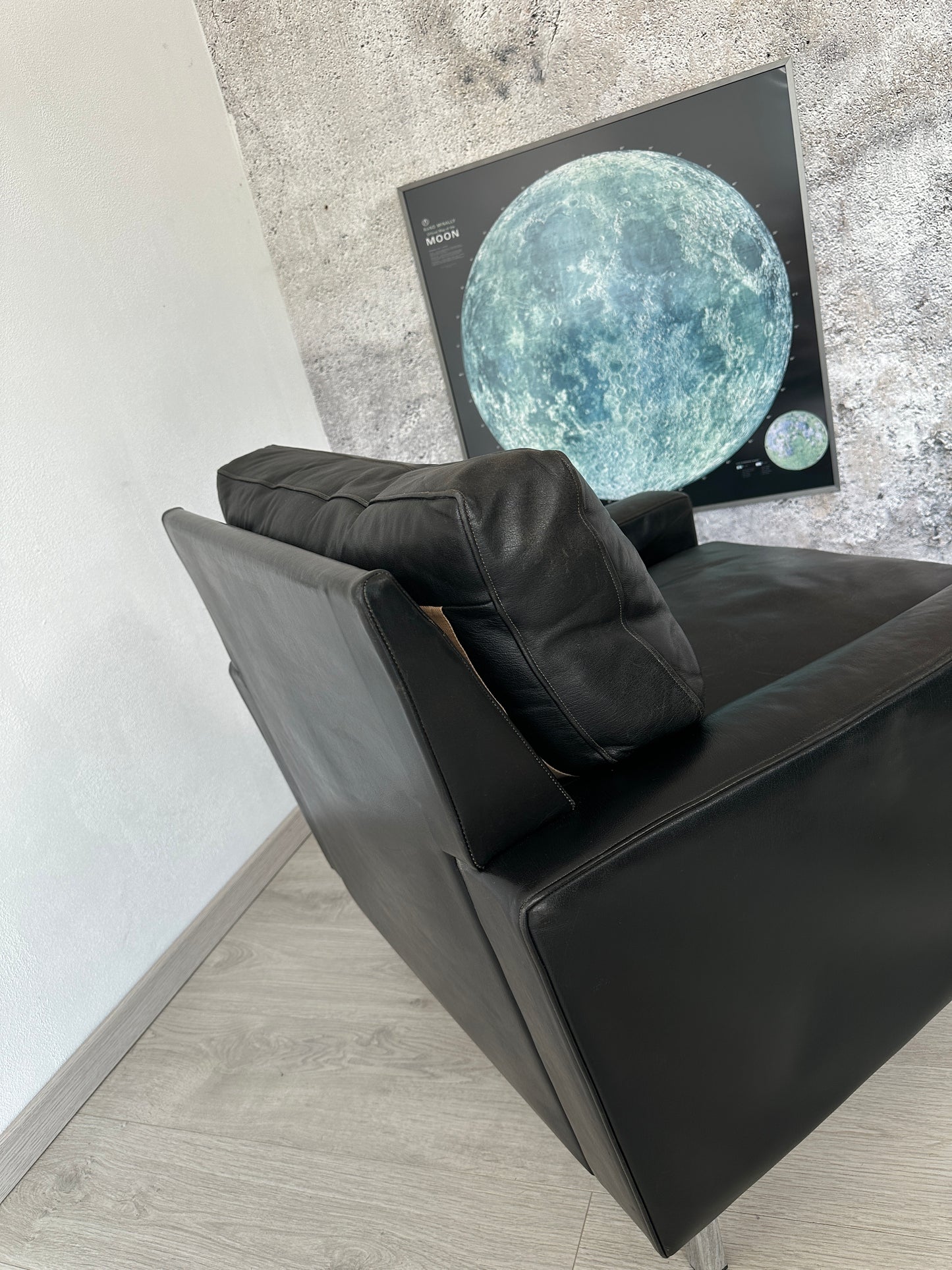 MidCentury Leder Sessel by George Nelson für Herman Miller (1 von 2), 1960er