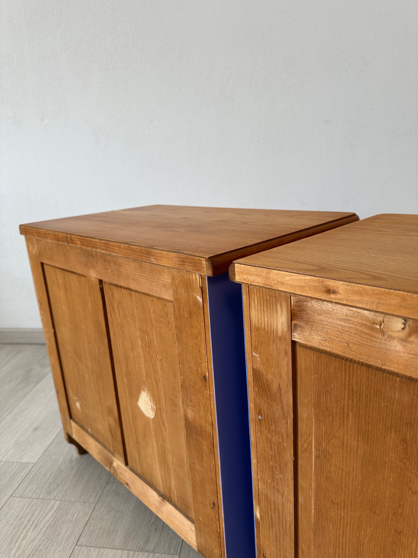 2er Set DDR Nachttische / Nachttischschränke / Kommoden DIY, 60er 70er