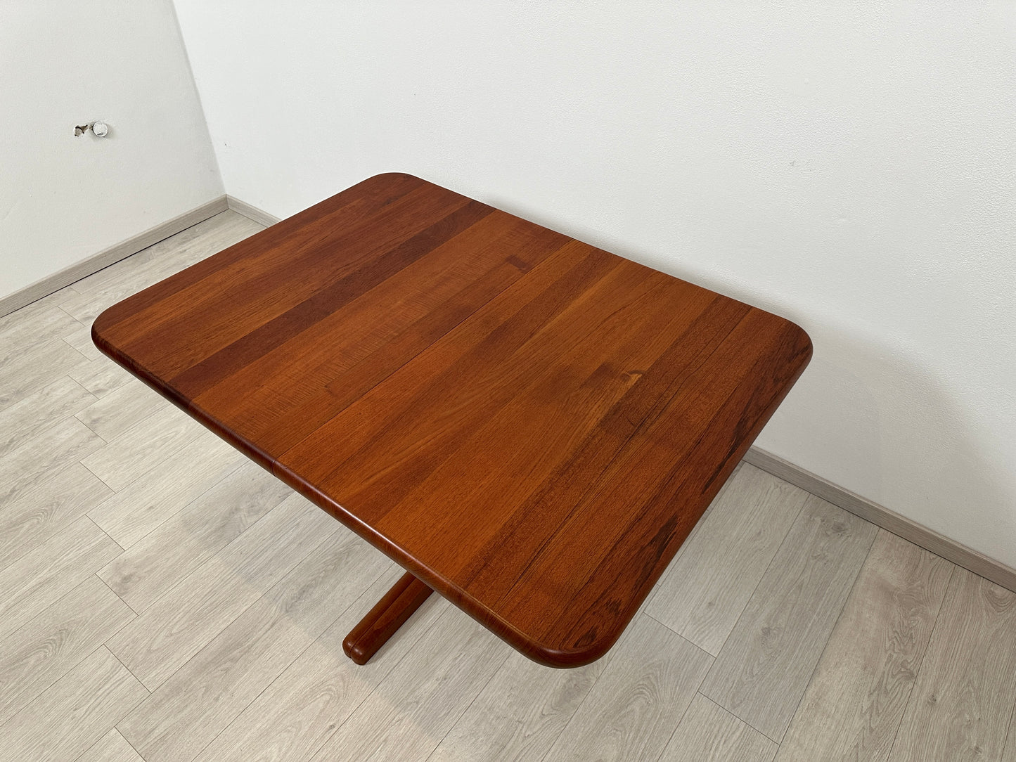 Ausziehbarer Teak Esstisch bis 219cm im Danish Design, 1980er