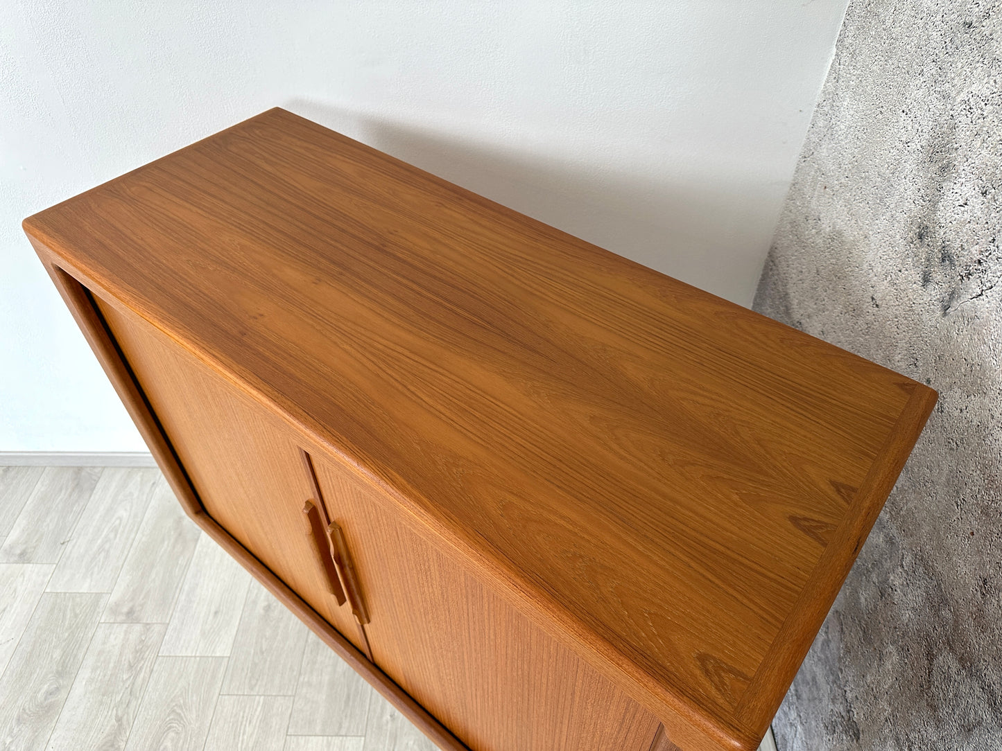 Dänisches Teak Highboard Dyrlund 120cm, 1980er