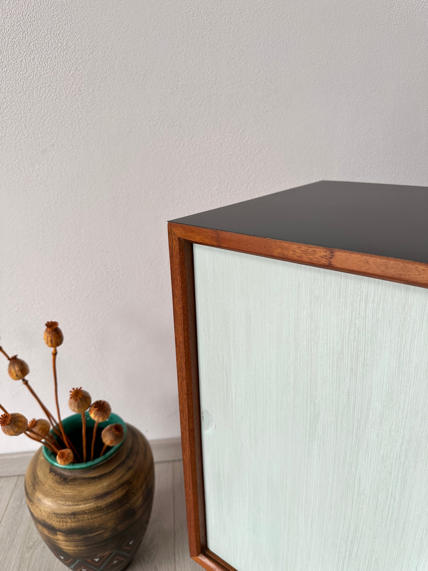 Teak Kommode / Sideboard by Cadovius mit Schiebetüren, 1960er