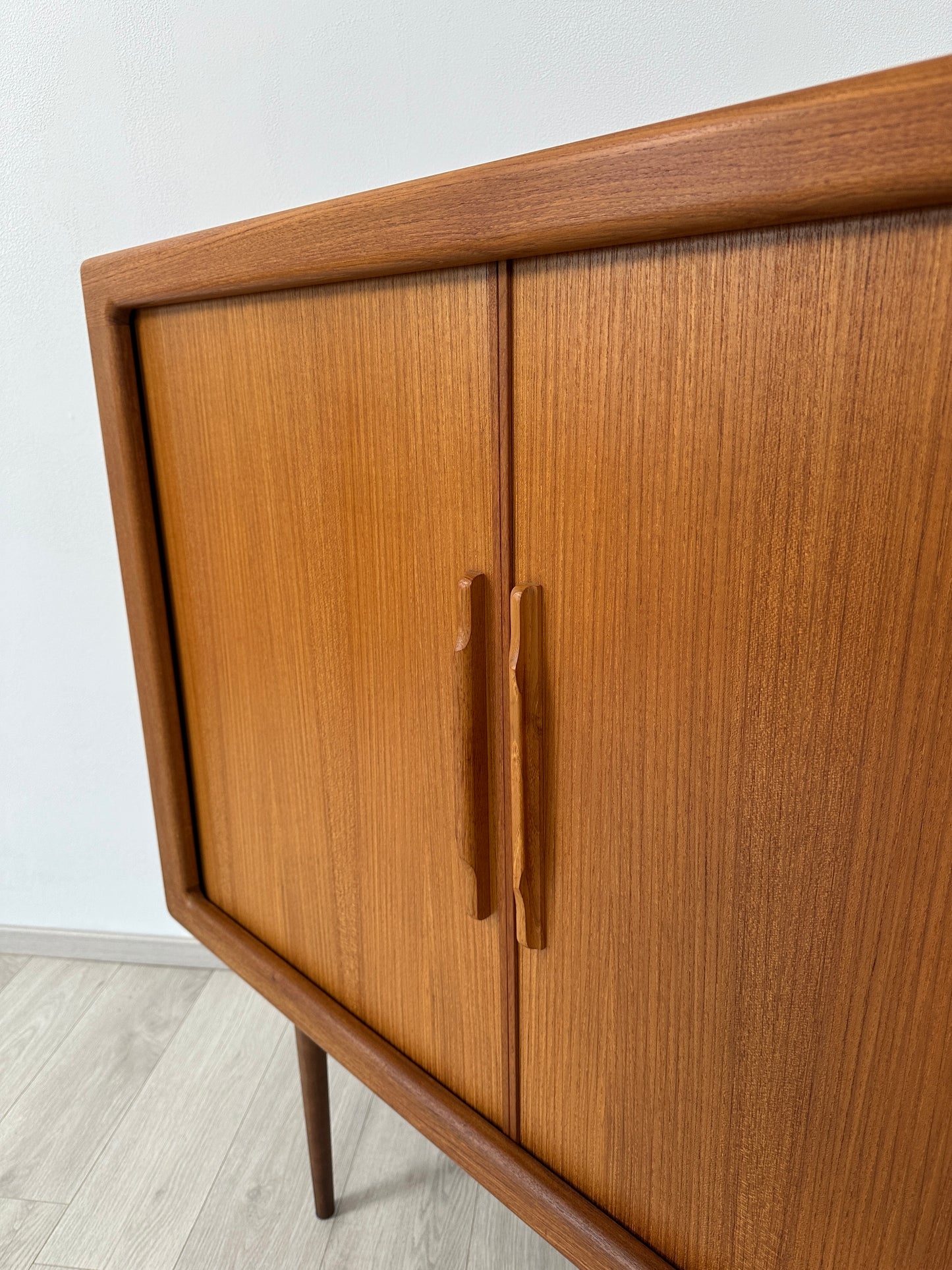 Dänisches Teak Highboard Dyrlund 120cm, 1980er