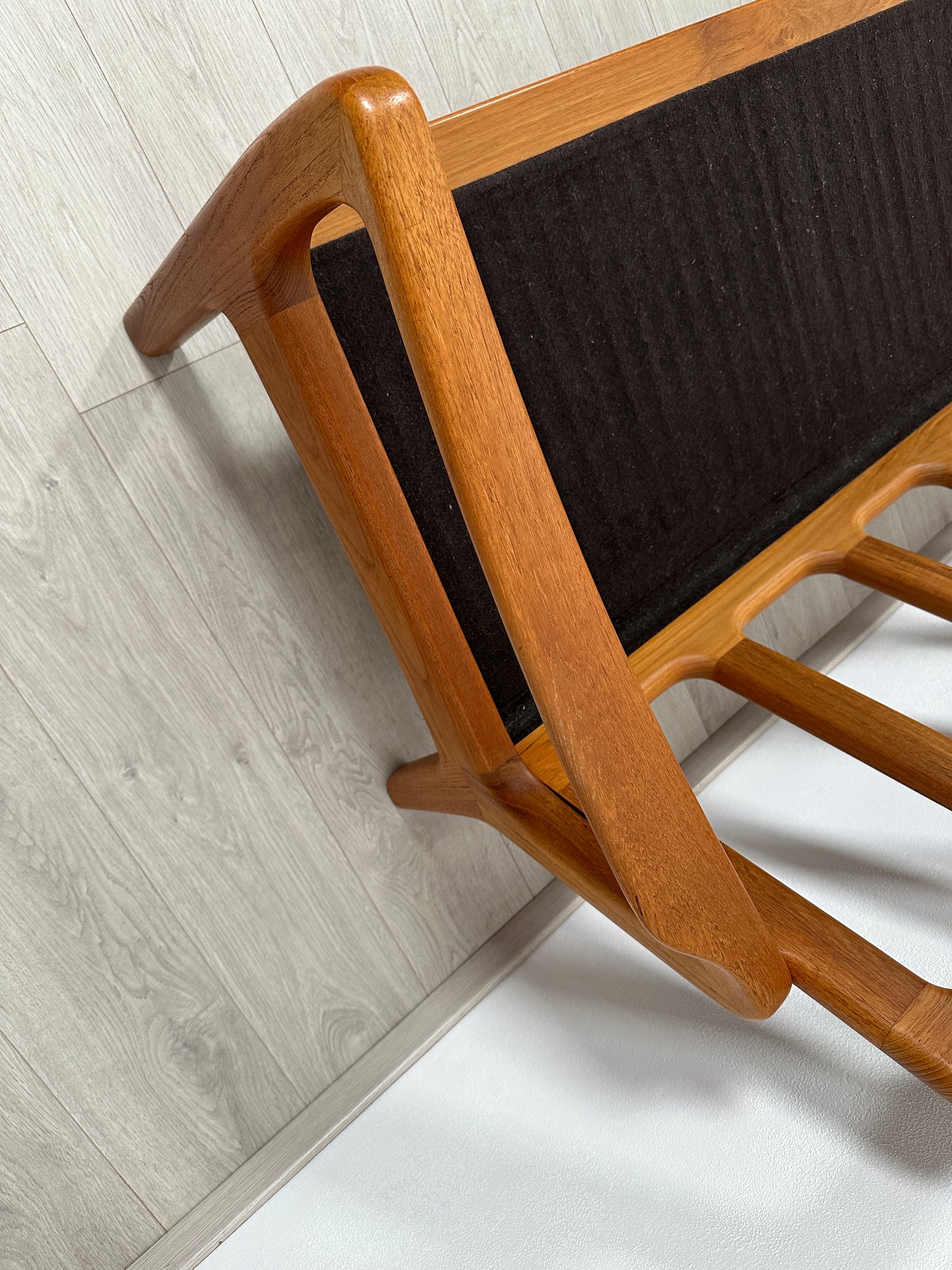 Dänisches 3-Sitzer Teak Sofa / Couch Juul Kristensen, 60er