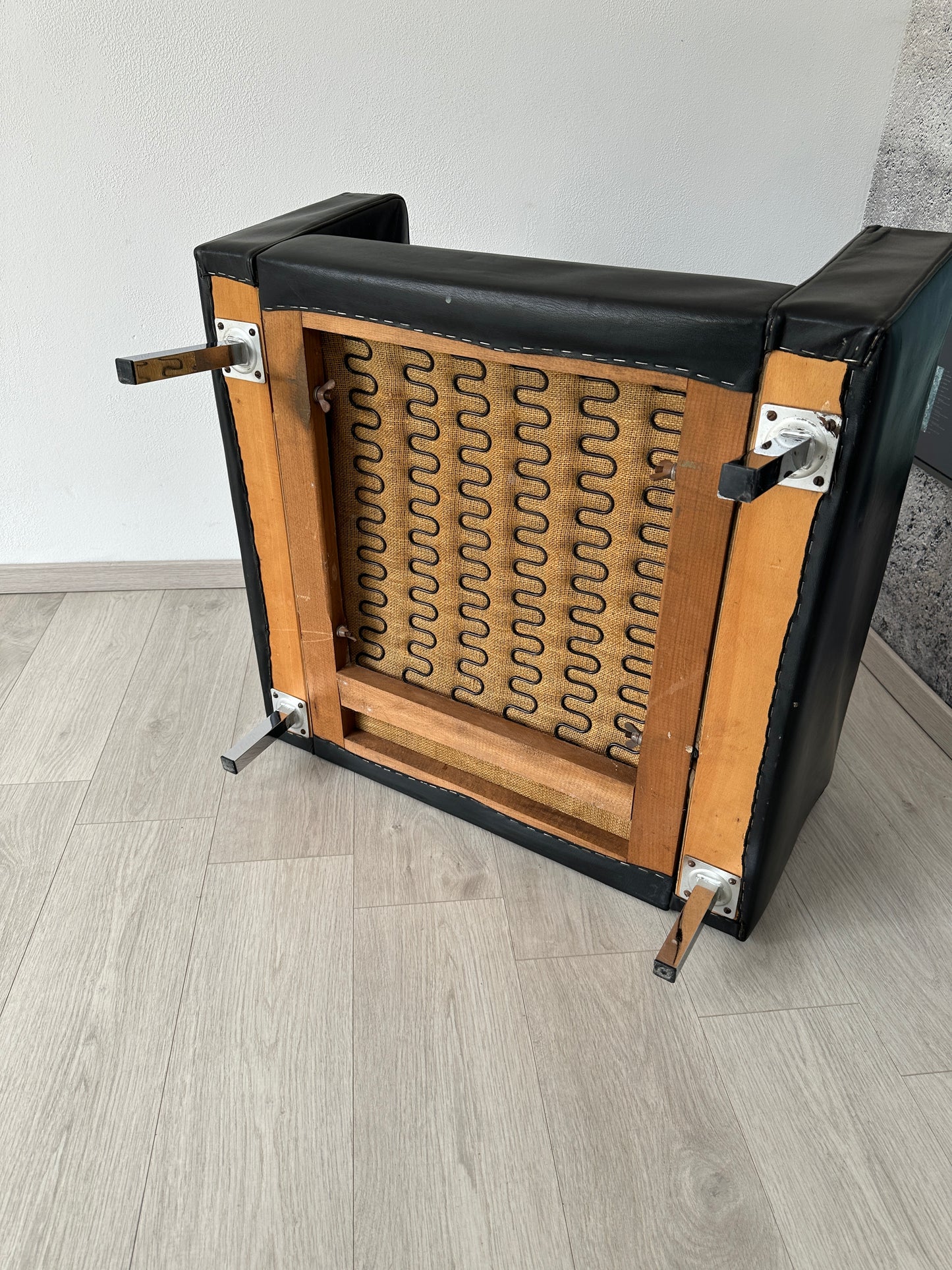 MidCentury Leder Sessel by George Nelson für Herman Miller (1 von 2), 1960er