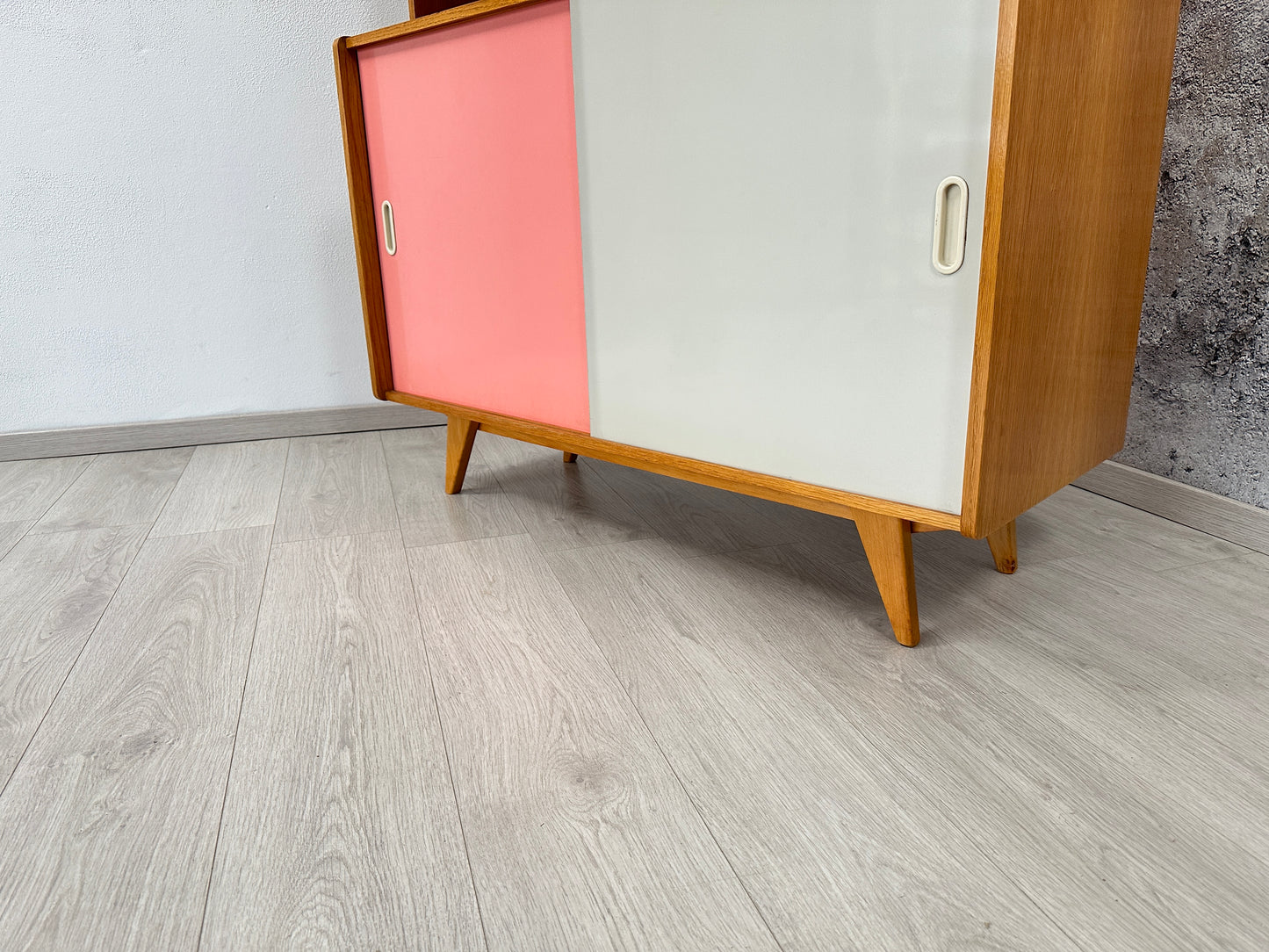 Kommode / Sideboard / Anrichte U-452 mit Barschrank by Jiří Jiroutek für Interier Praha, 1960er