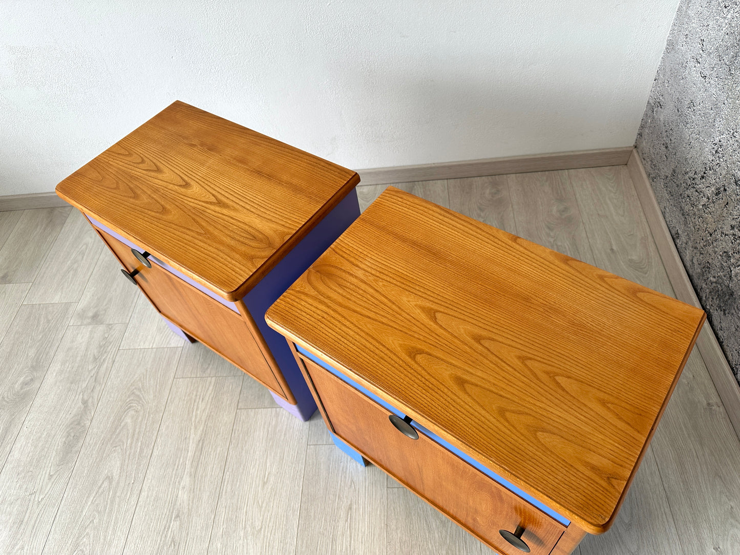 2er Set DDR Nachttische / Nachttischschränke / Kommoden DIY, 60er 70er