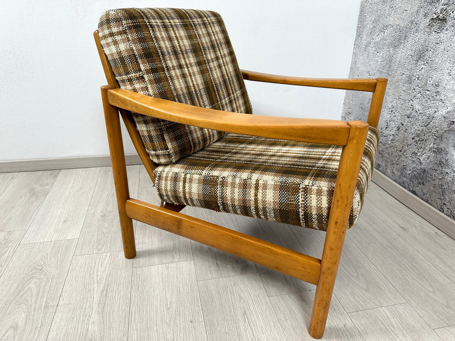 (2 von 2) Armlehnensessel / Easy Chair Knoll Antimott, 1960er