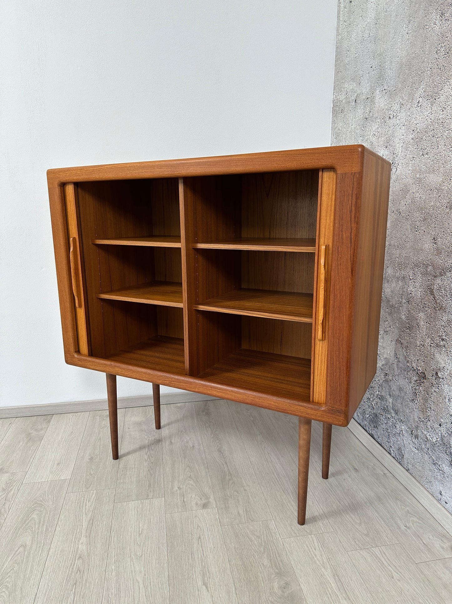 Dänisches Teak Highboard Dyrlund 120cm, 1980er