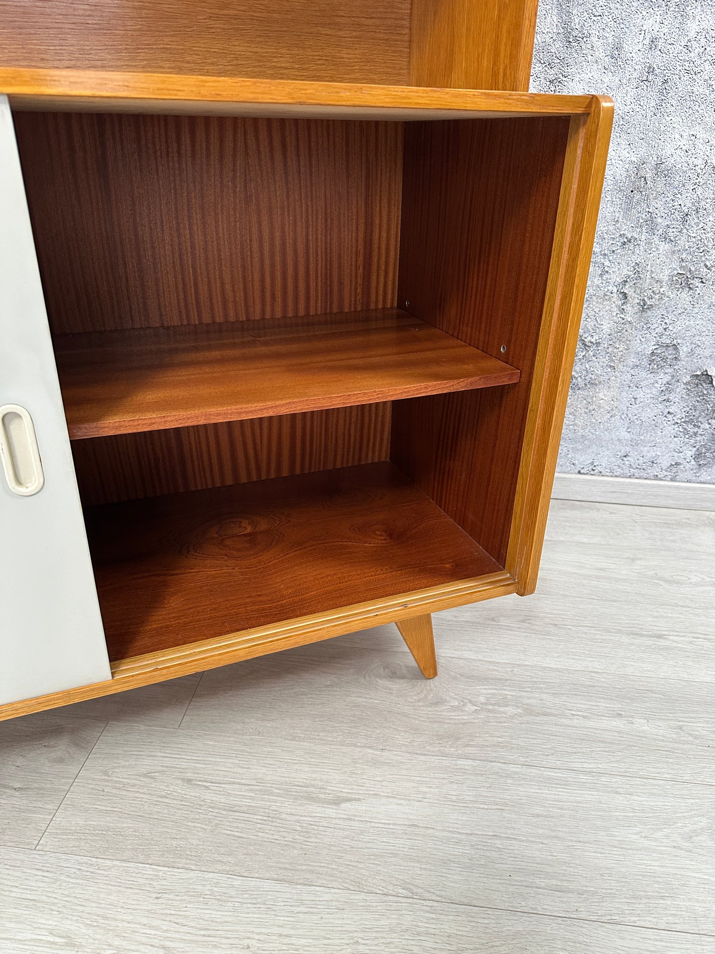 Kommode / Sideboard / Anrichte U-452 mit Barschrank by Jiří Jiroutek für Interier Praha, 1960er