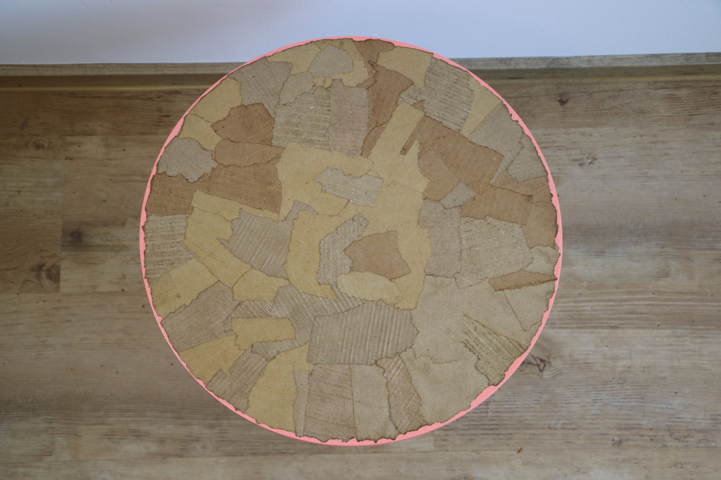 Couchtisch | Upcycling | Blumenbank I DIY mit Pappefurnier