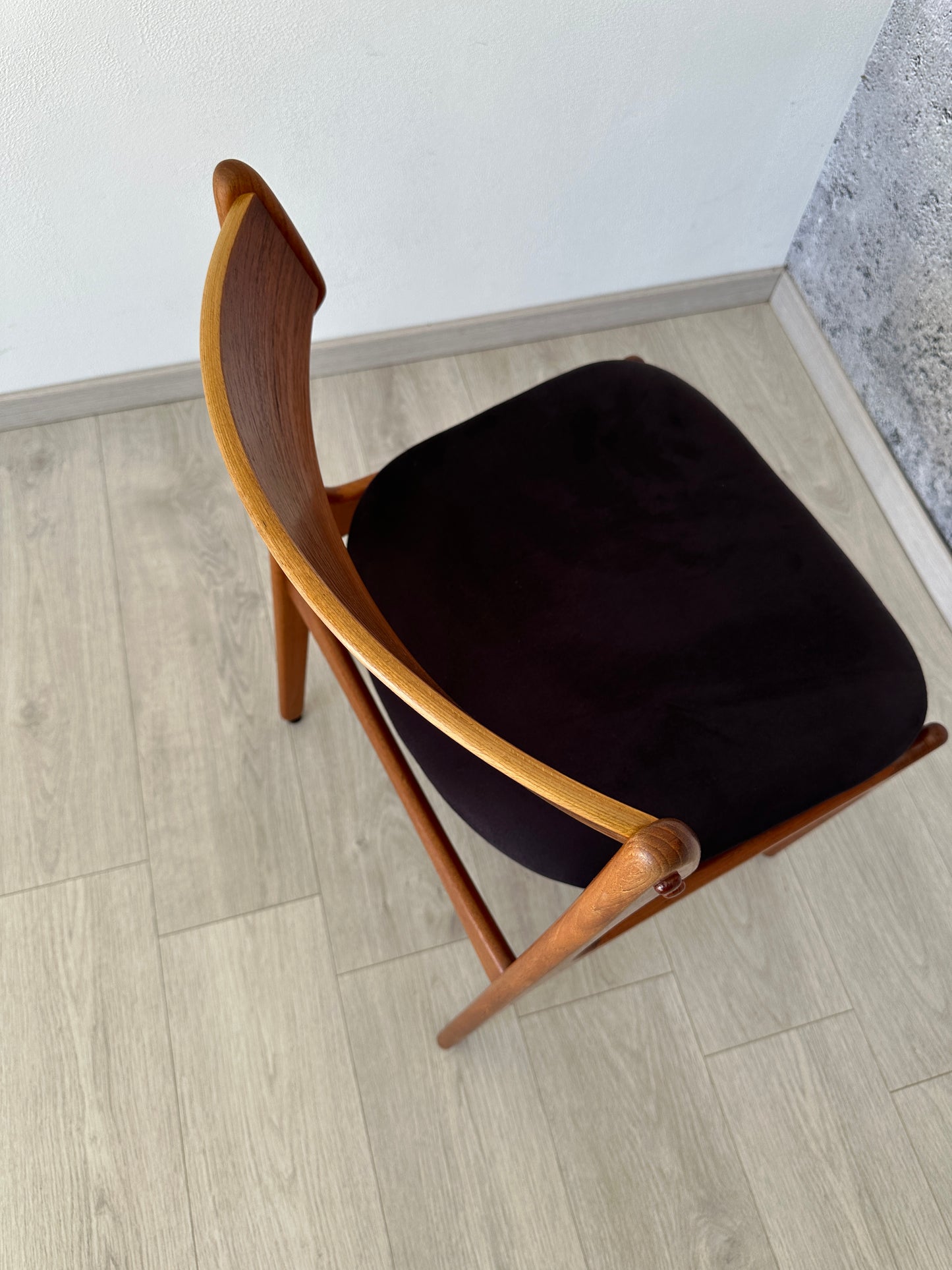 Dänischer Teak Esszimmer-Stuhl O.D. Møbler, 60er 70er