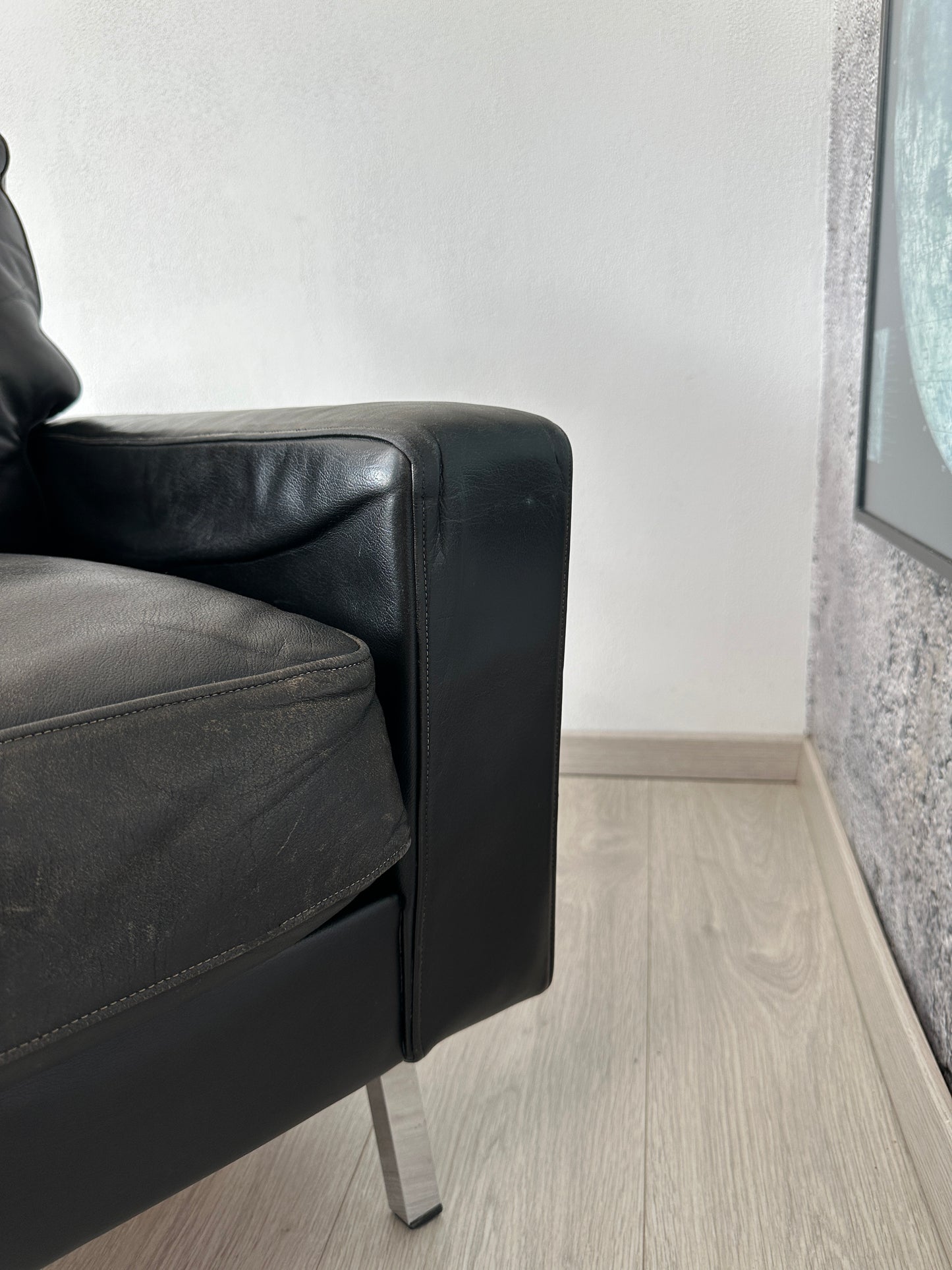 MidCentury Leder Sessel by George Nelson für Herman Miller (1 von 2), 1960er