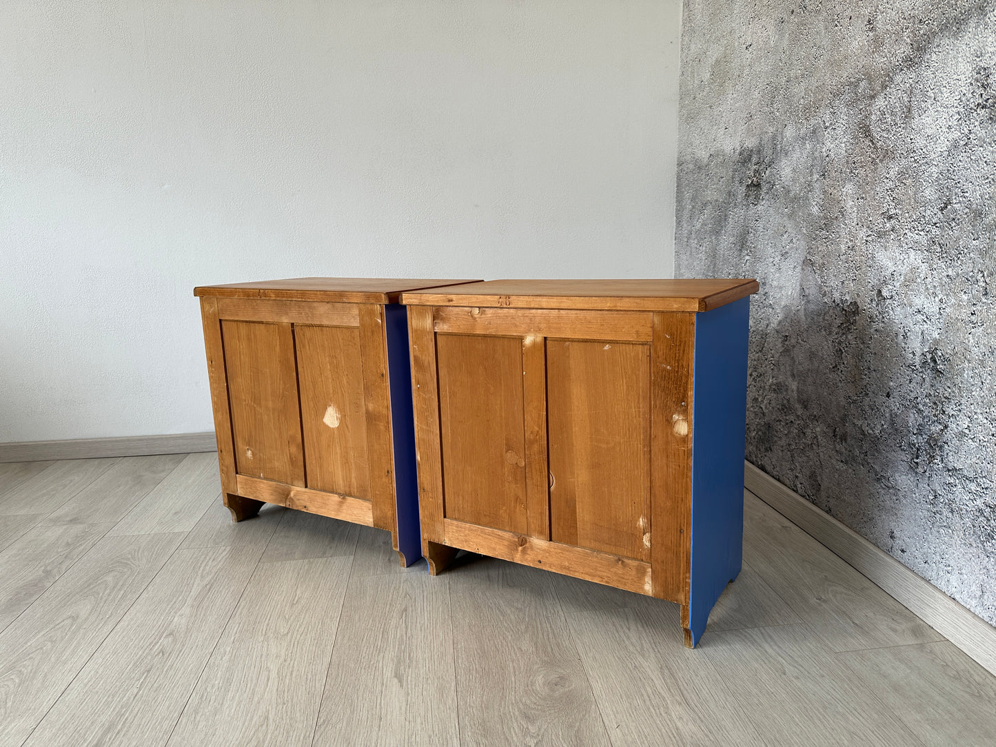 2er Set DDR Nachttische / Nachttischschränke / Kommoden DIY, 60er 70er