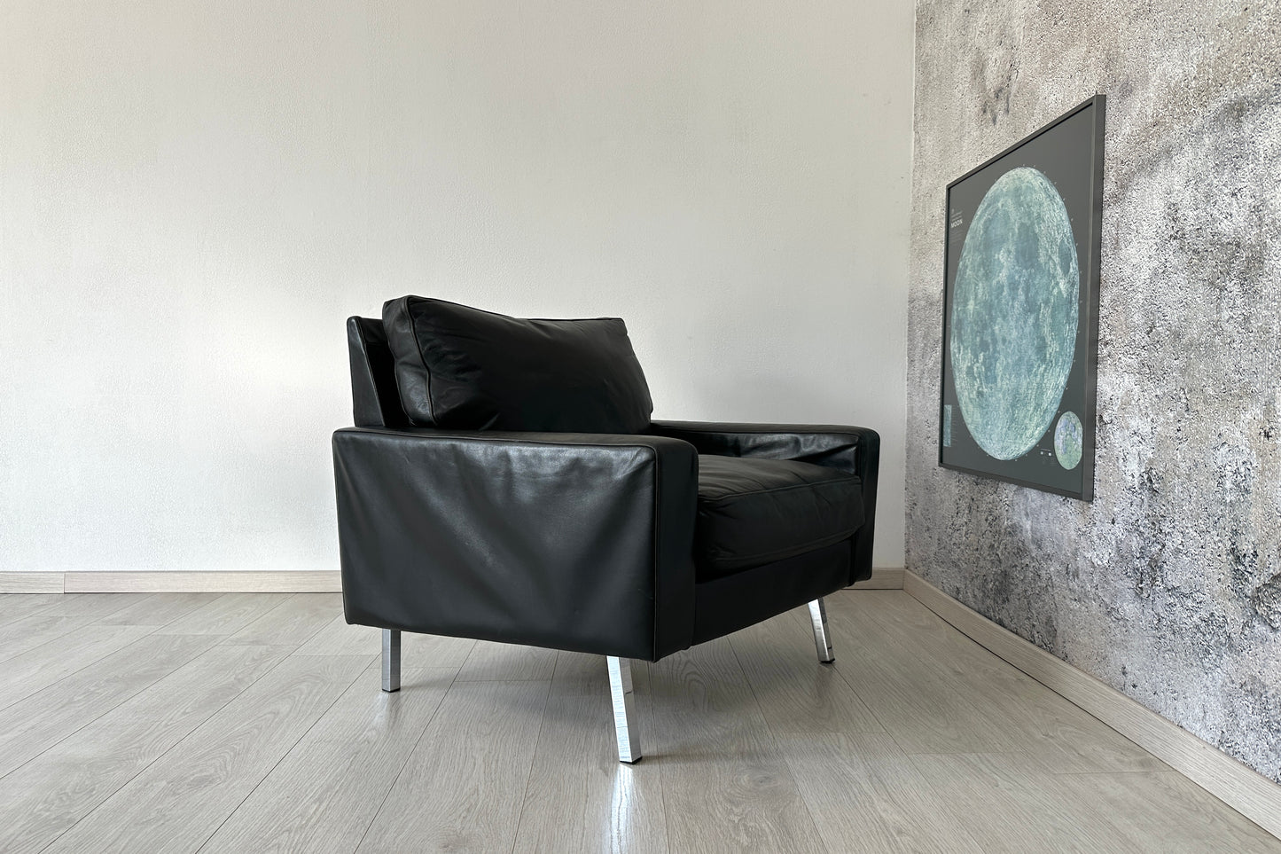 MidCentury Leder Sessel by George Nelson für Herman Miller (1 von 2), 1960er