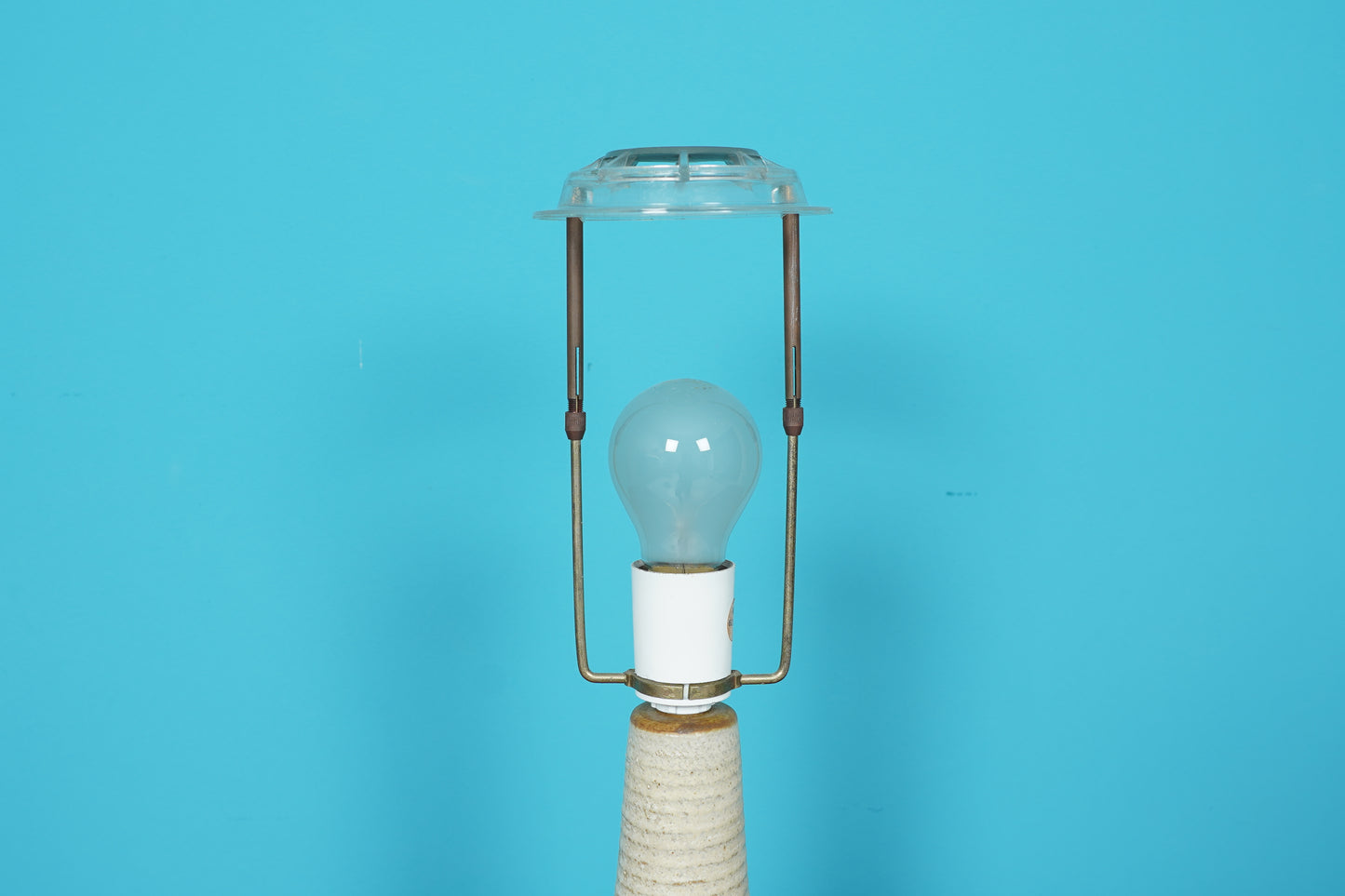 Dänische Søholm Keramik Tischlampe, 1960er