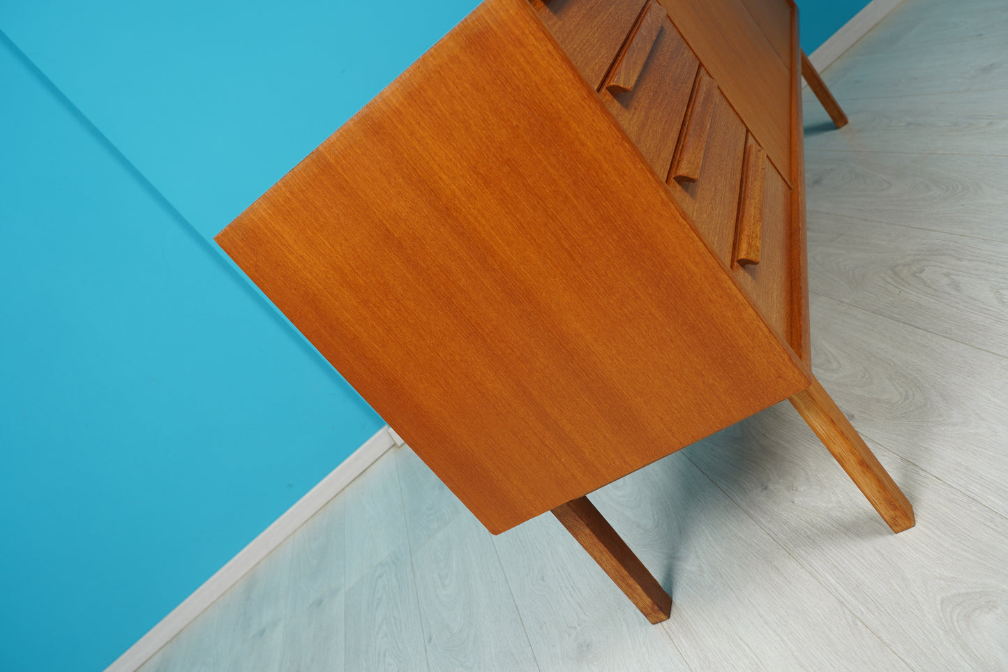 Deutsches Teak Sideboard WK-Möbel 165cm, 60er