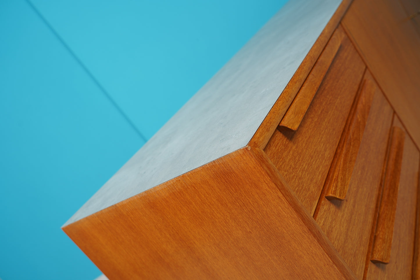 Deutsches Teak Sideboard WK-Möbel 165cm, 60er
