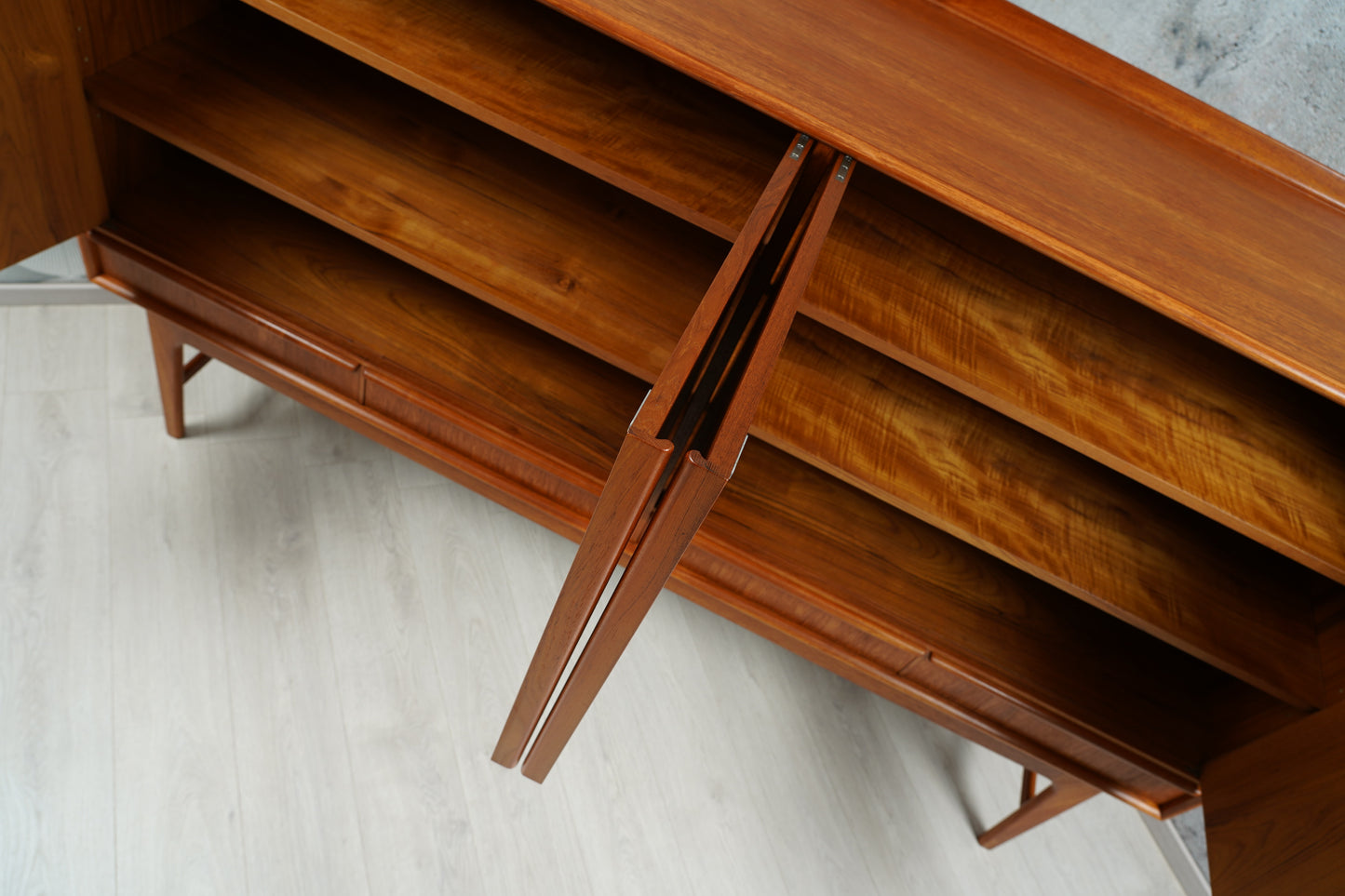 Dänisches Teak Highboard by Svend Åge Madsen, 60er 70er