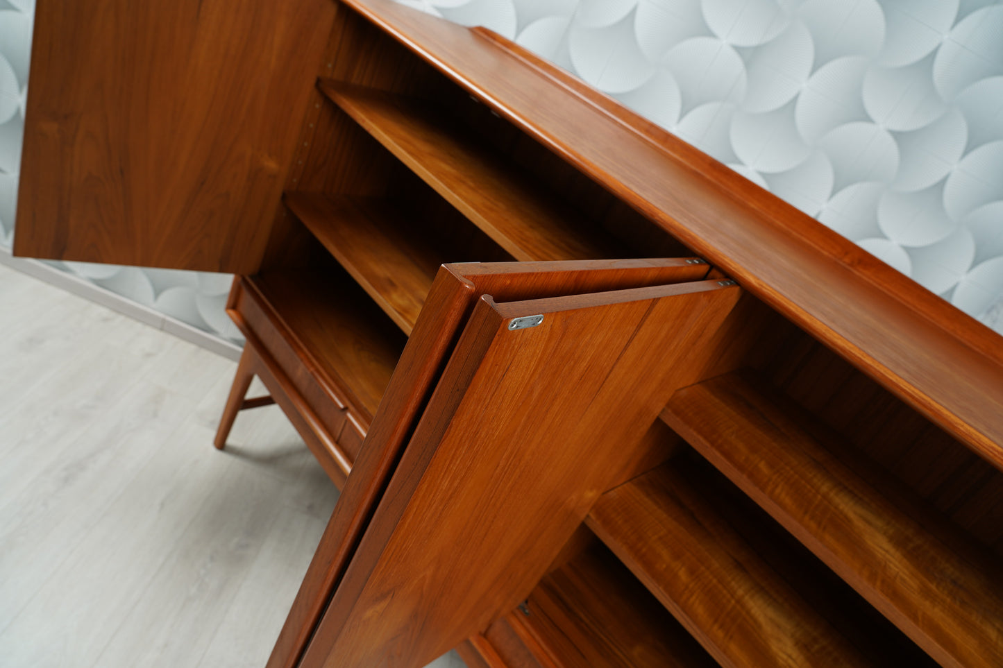 Dänisches Teak Highboard by Svend Åge Madsen, 60er 70er