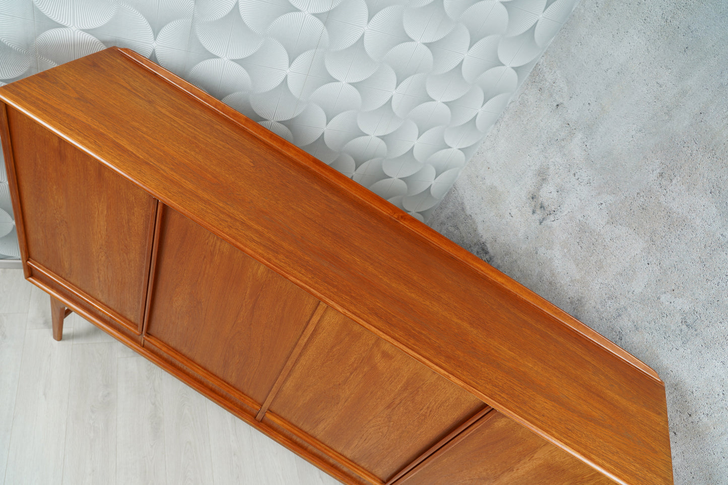 Dänisches Teak Highboard by Svend Åge Madsen, 60er 70er