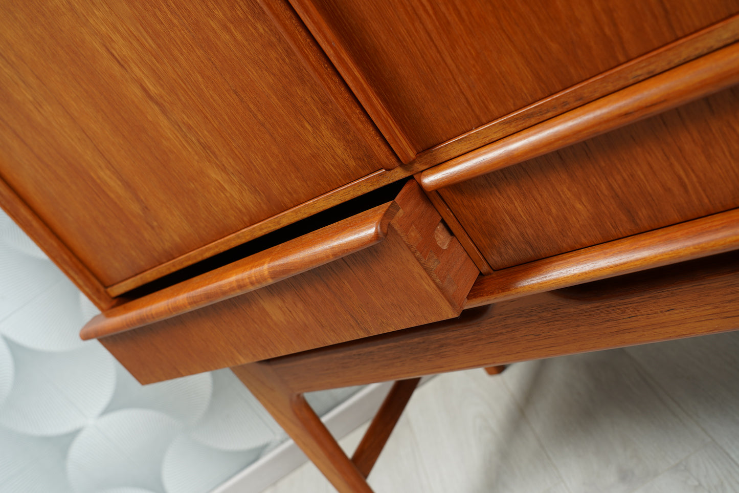 Dänisches Teak Highboard by Svend Åge Madsen, 60er 70er