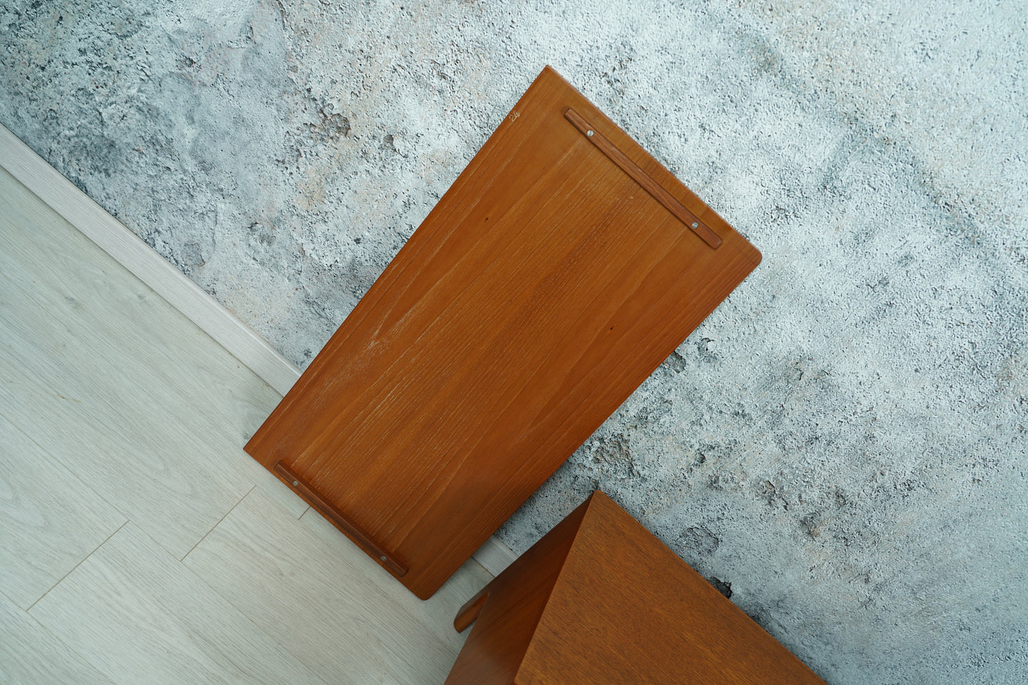Teak Aufbewahrungsbox / Couchtisch MidCentury, 1970er