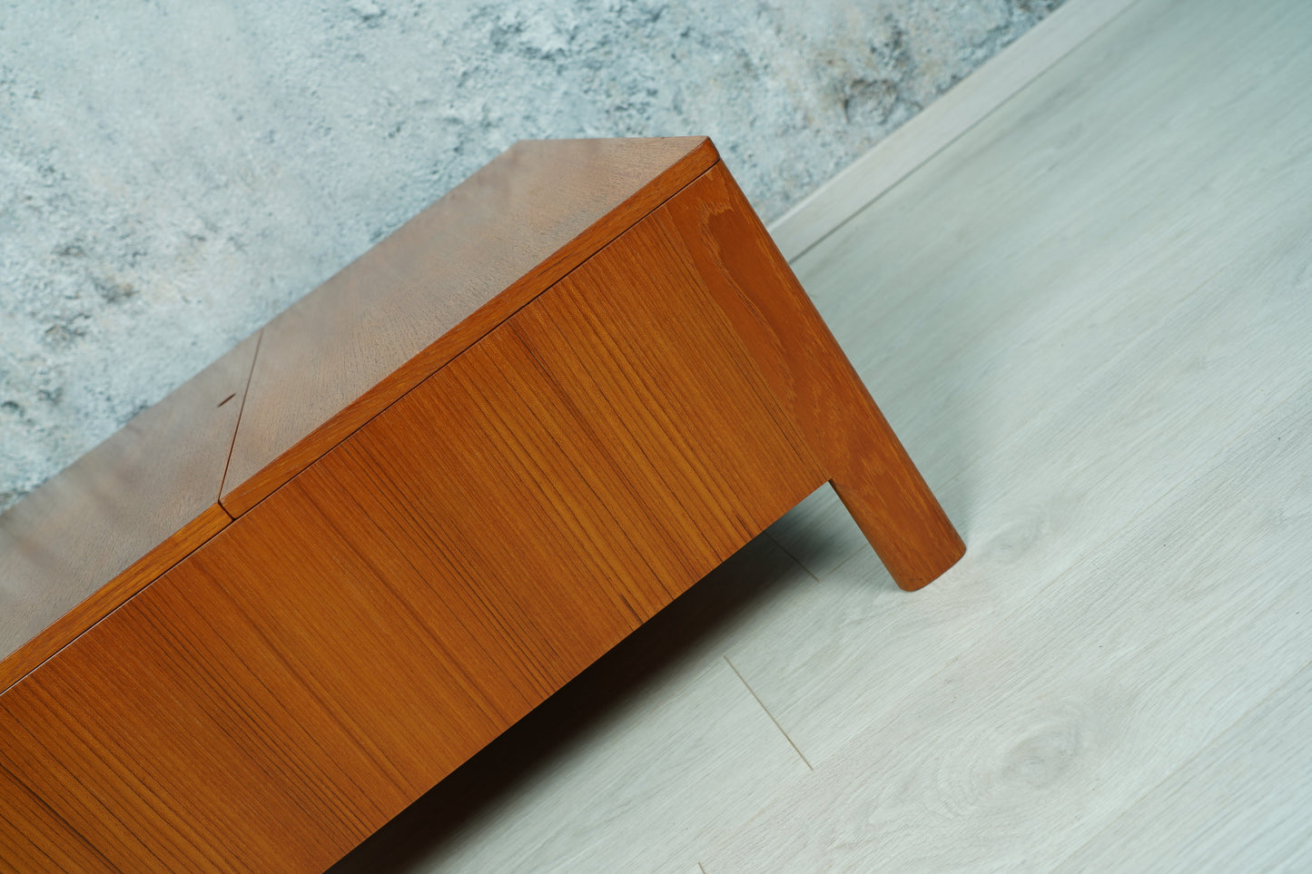 Teak Aufbewahrungsbox / Couchtisch MidCentury, 1970er