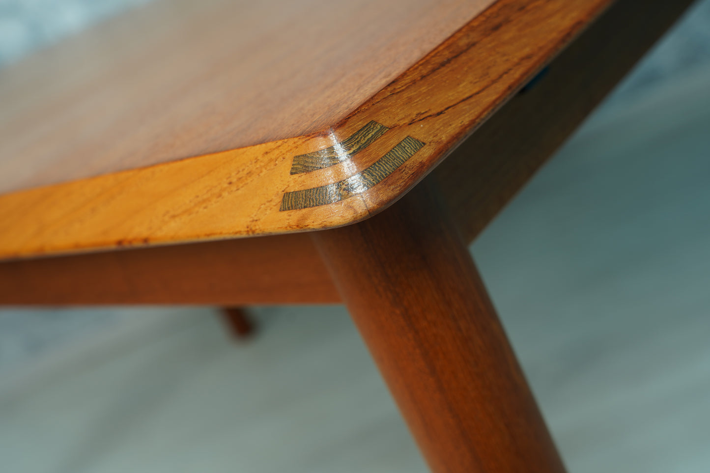 Dänischer Mid-Century Esstisch aus Teak 200cm, 1960er