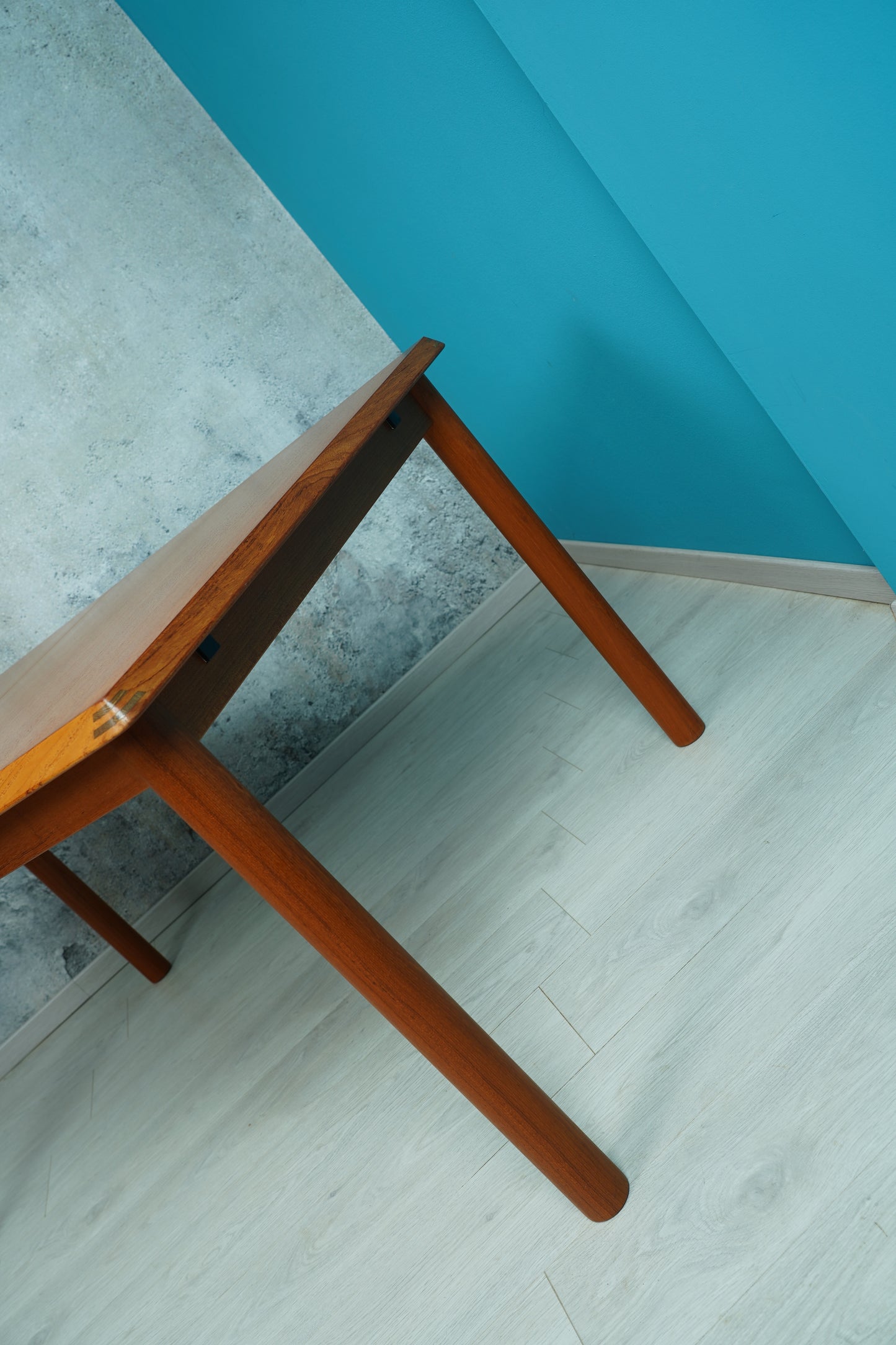 Dänischer Mid-Century Esstisch aus Teak 200cm, 1960er