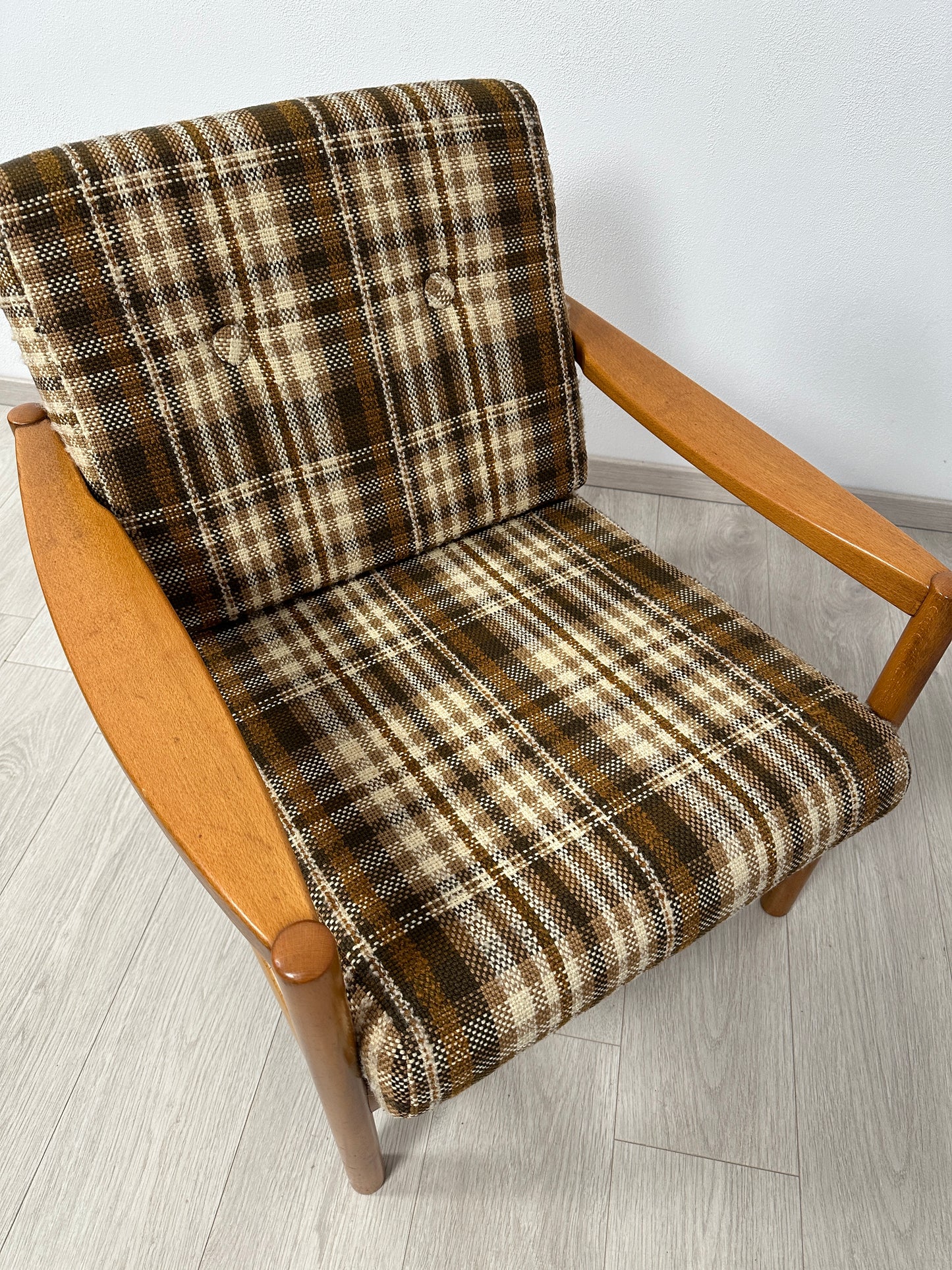 (1 von 2) Armlehnensessel / Easy Chair Knoll Antimott, 1960er