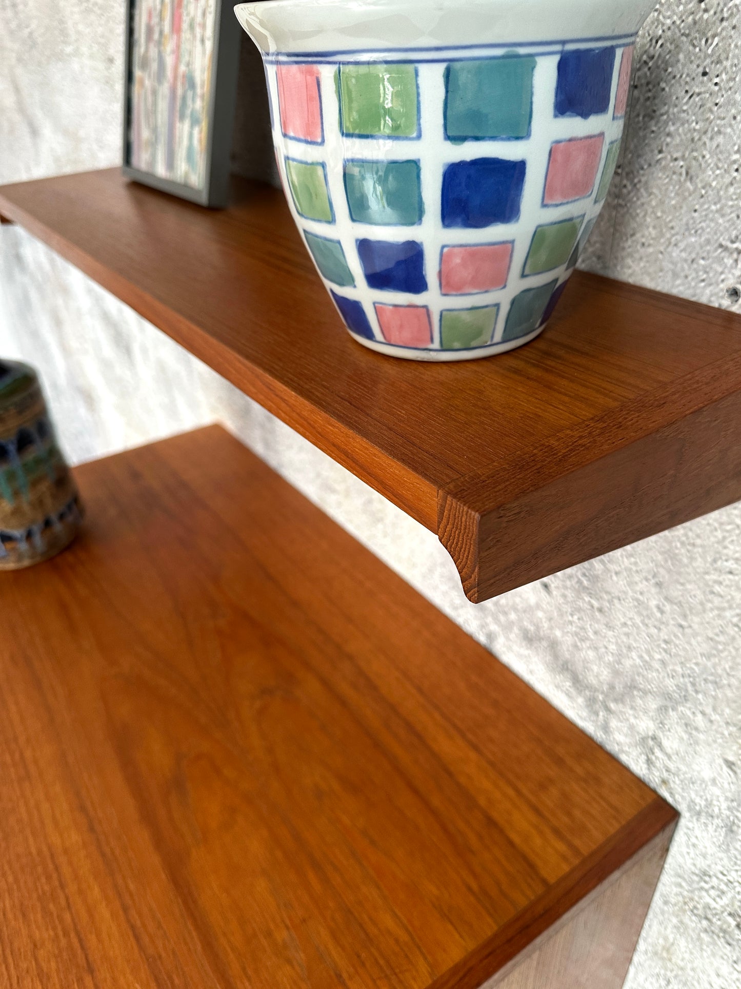MidCentury Teak Regal / Regalsystem, 60er 70er