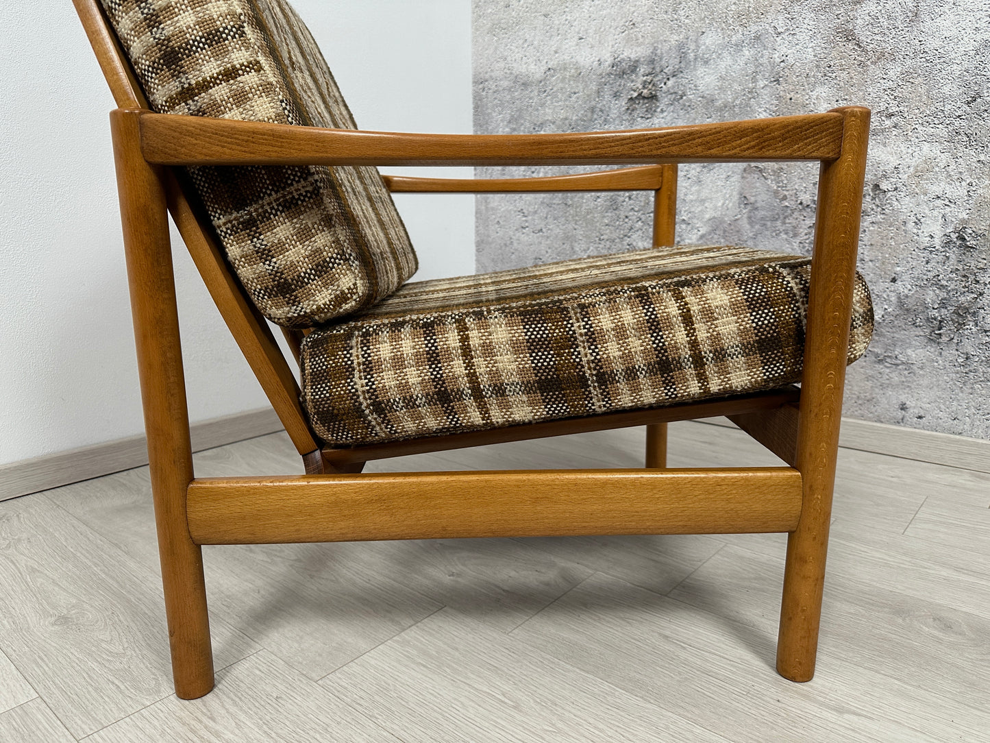 (1 von 2) Armlehnensessel / Easy Chair Knoll Antimott, 1960er