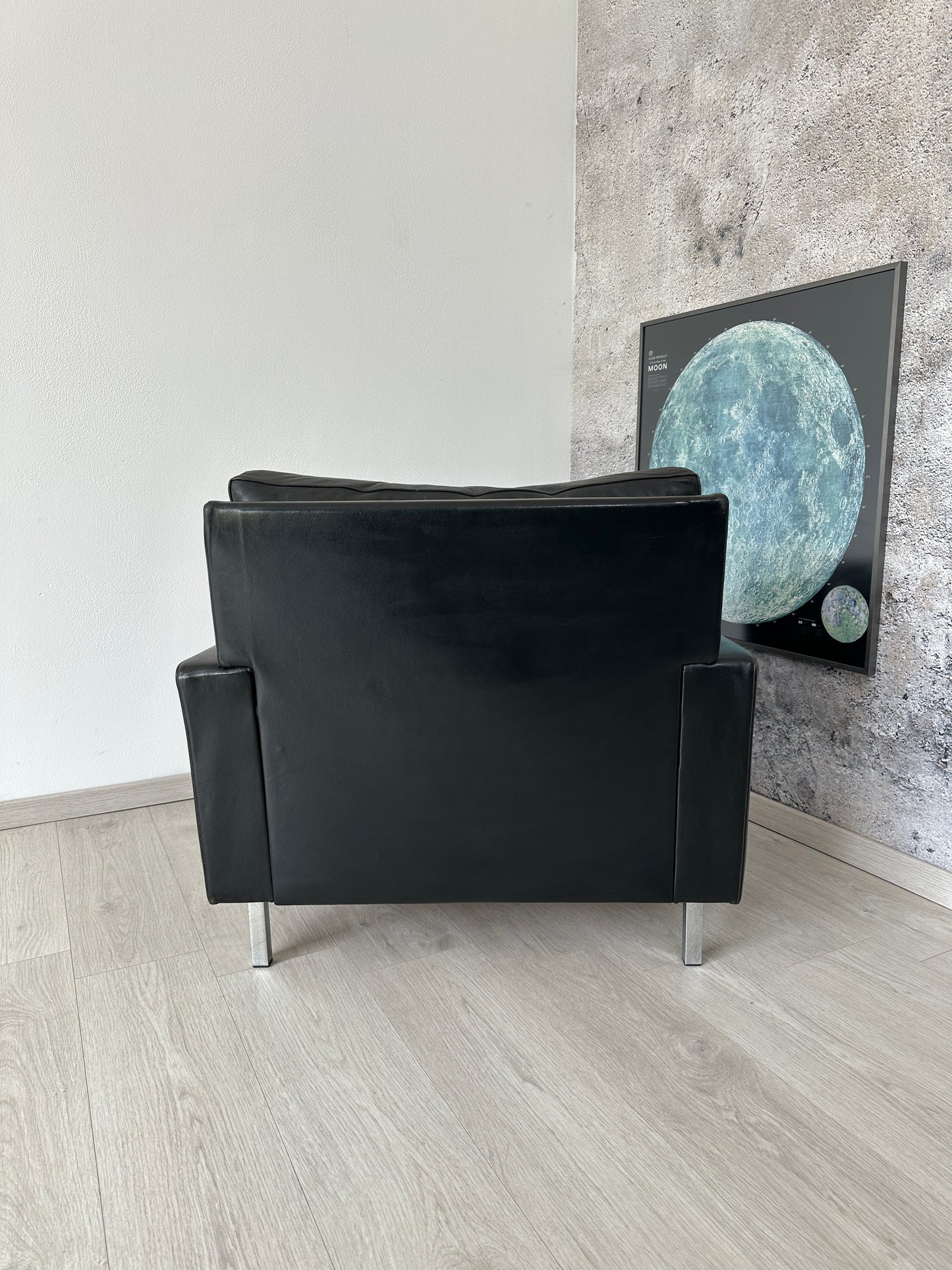 MidCentury Leder Sessel by George Nelson für Herman Miller (1 von 2), 1960er