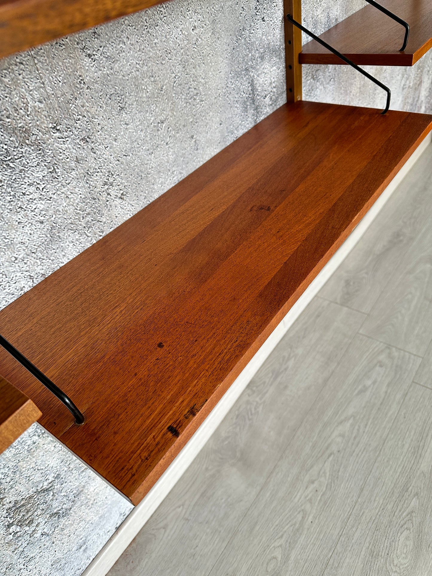 Dänisches Teak Regal / Regalsystem "Royal” by Cadovius, 1950er
