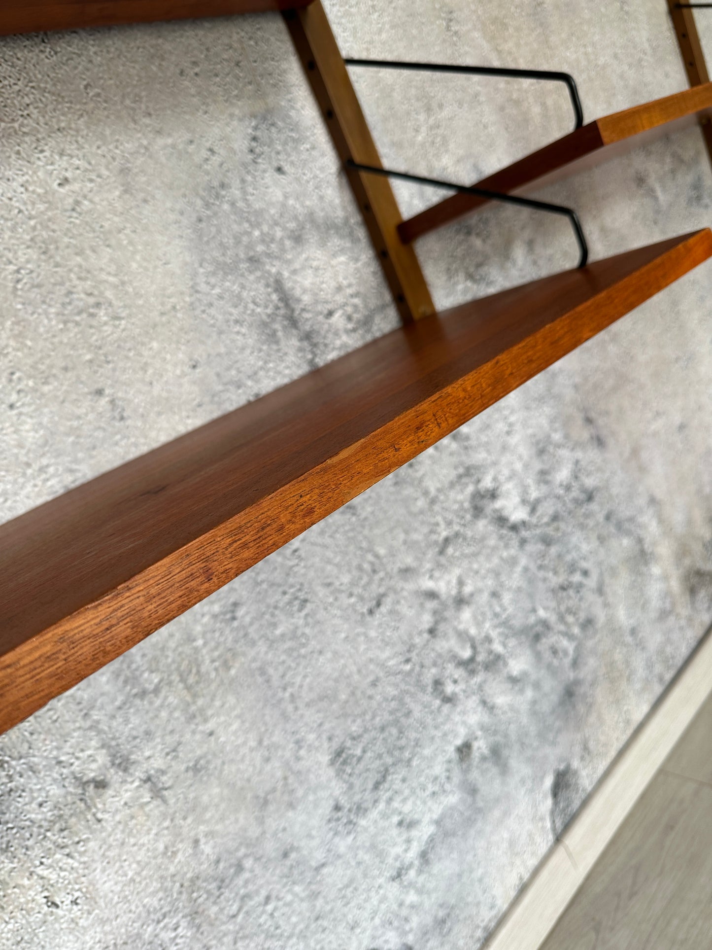 Dänisches Teak Regal / Regalsystem "Royal” by Cadovius, 1950er